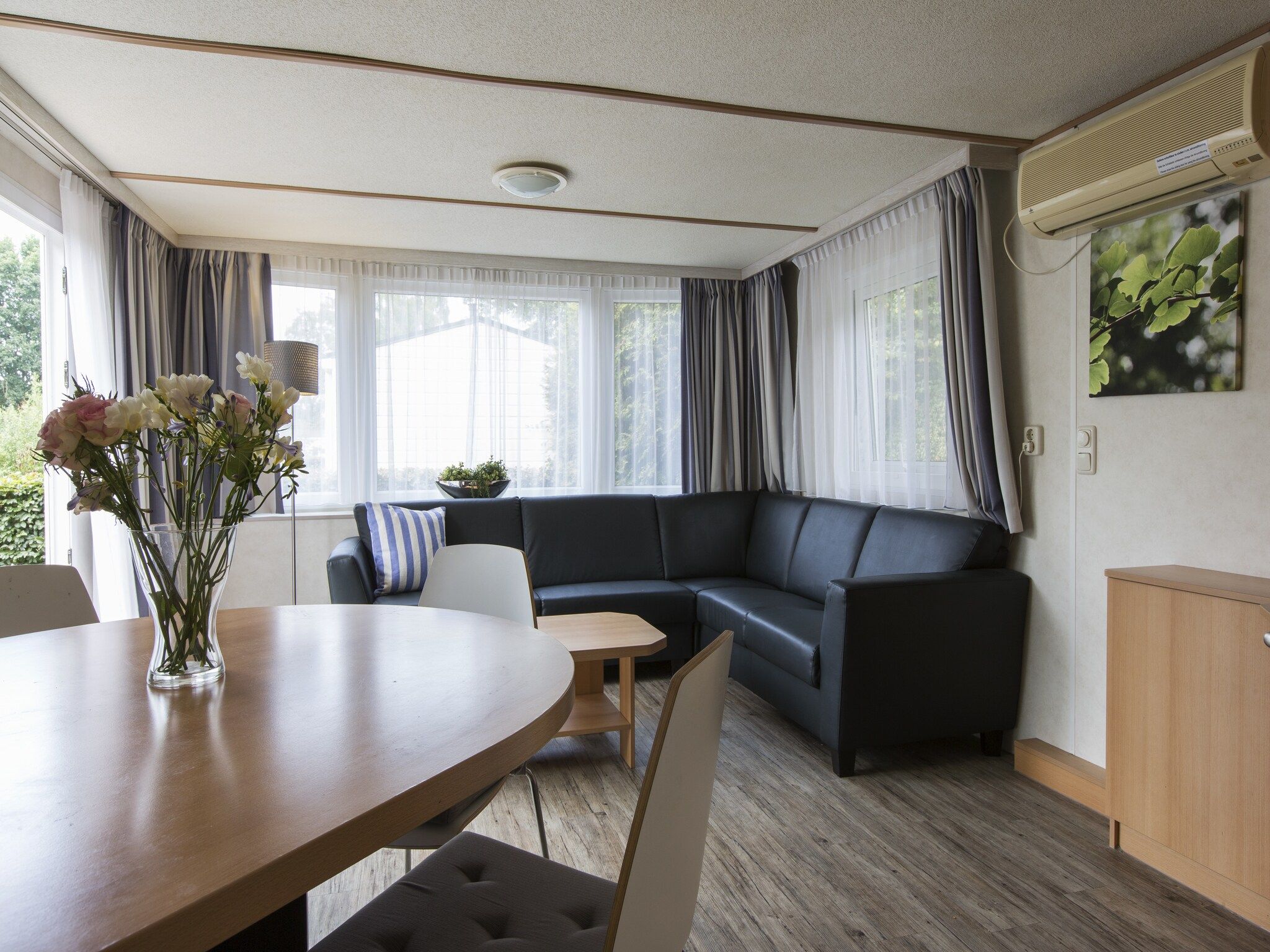 De woonkamer van Resort Arcen 15 in Arcen