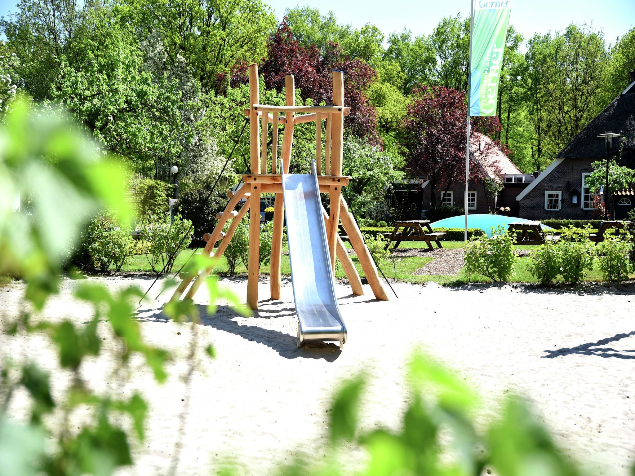 Parkfaciliteiten bij Buitenplaats Gerner 4 in Dalfsen