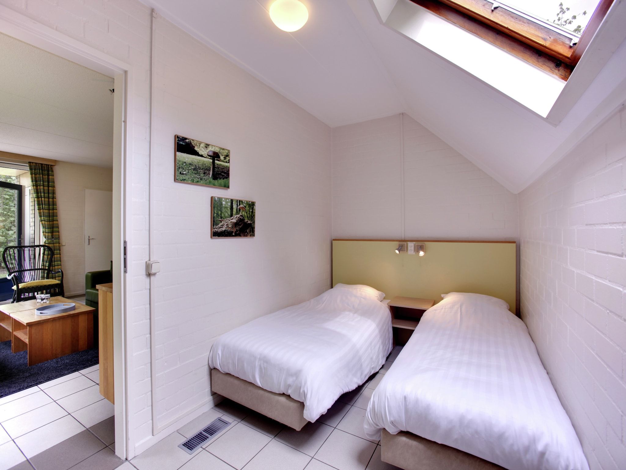 Een slaapkamer van Buitenplaats Gerner 5 in Dalfsen