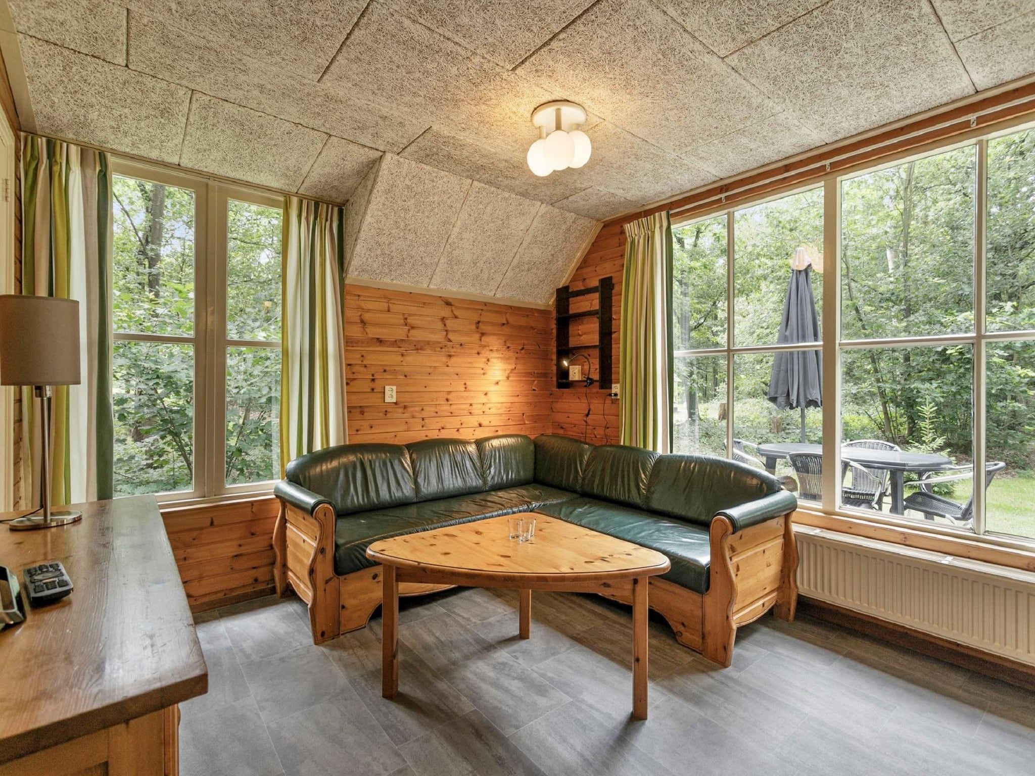 De woonkamer van Vakantiepark Herperduin 1 in Herpen