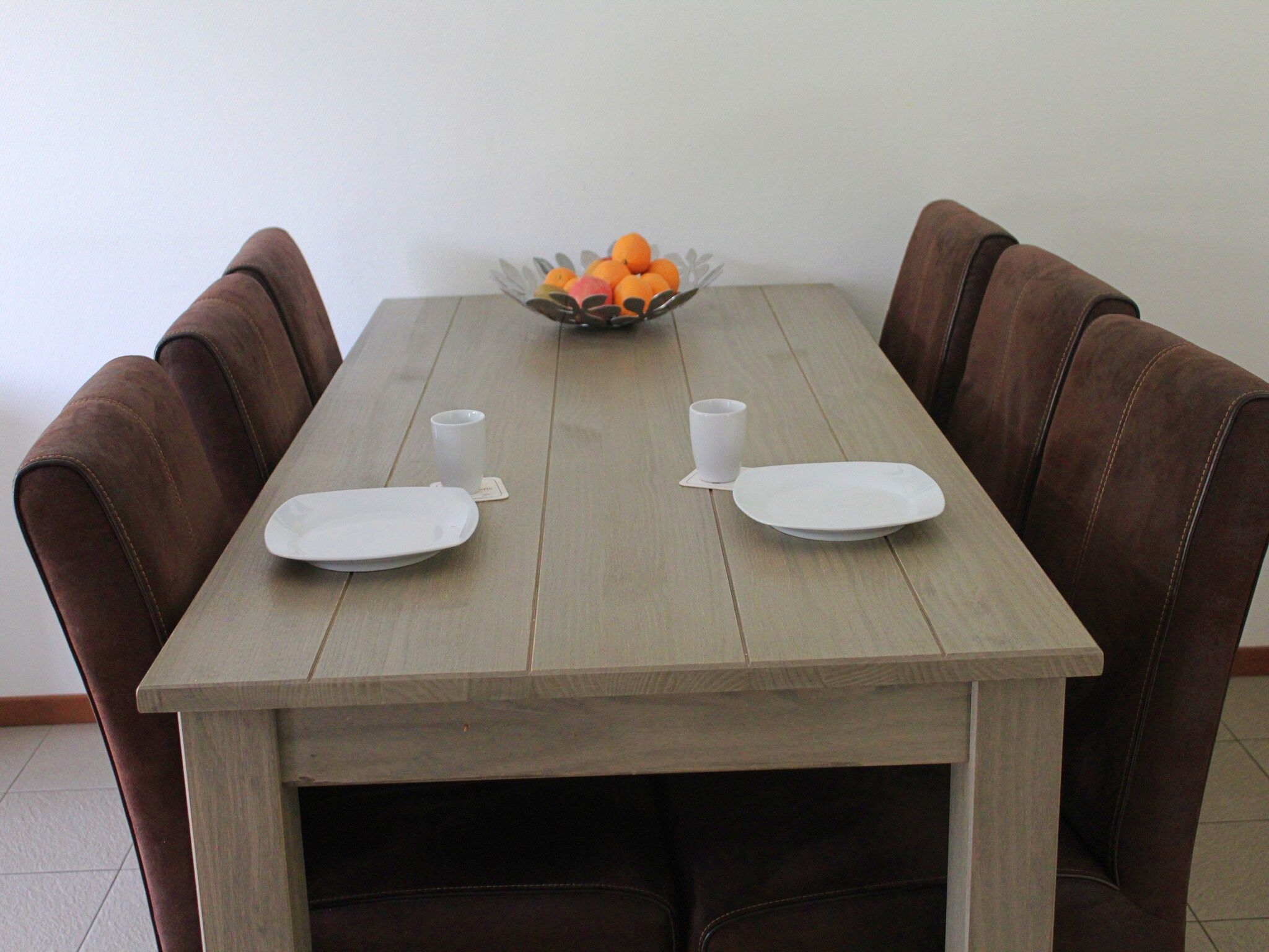 De eetkamer van Vakantiepark Horsetellerie 1 in Hardenberg (rheezerveen)