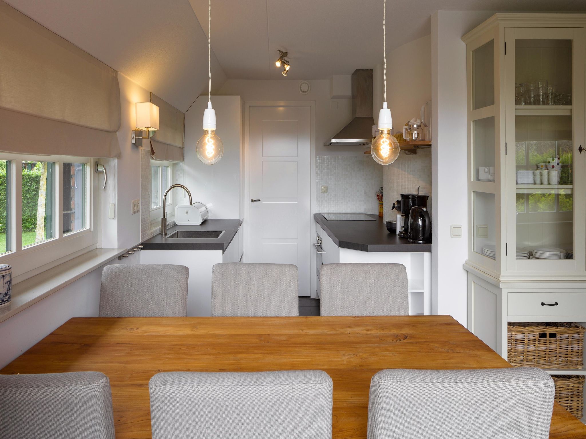 De keuken van Waterpark Belterwiede 4 in Wanneperveen