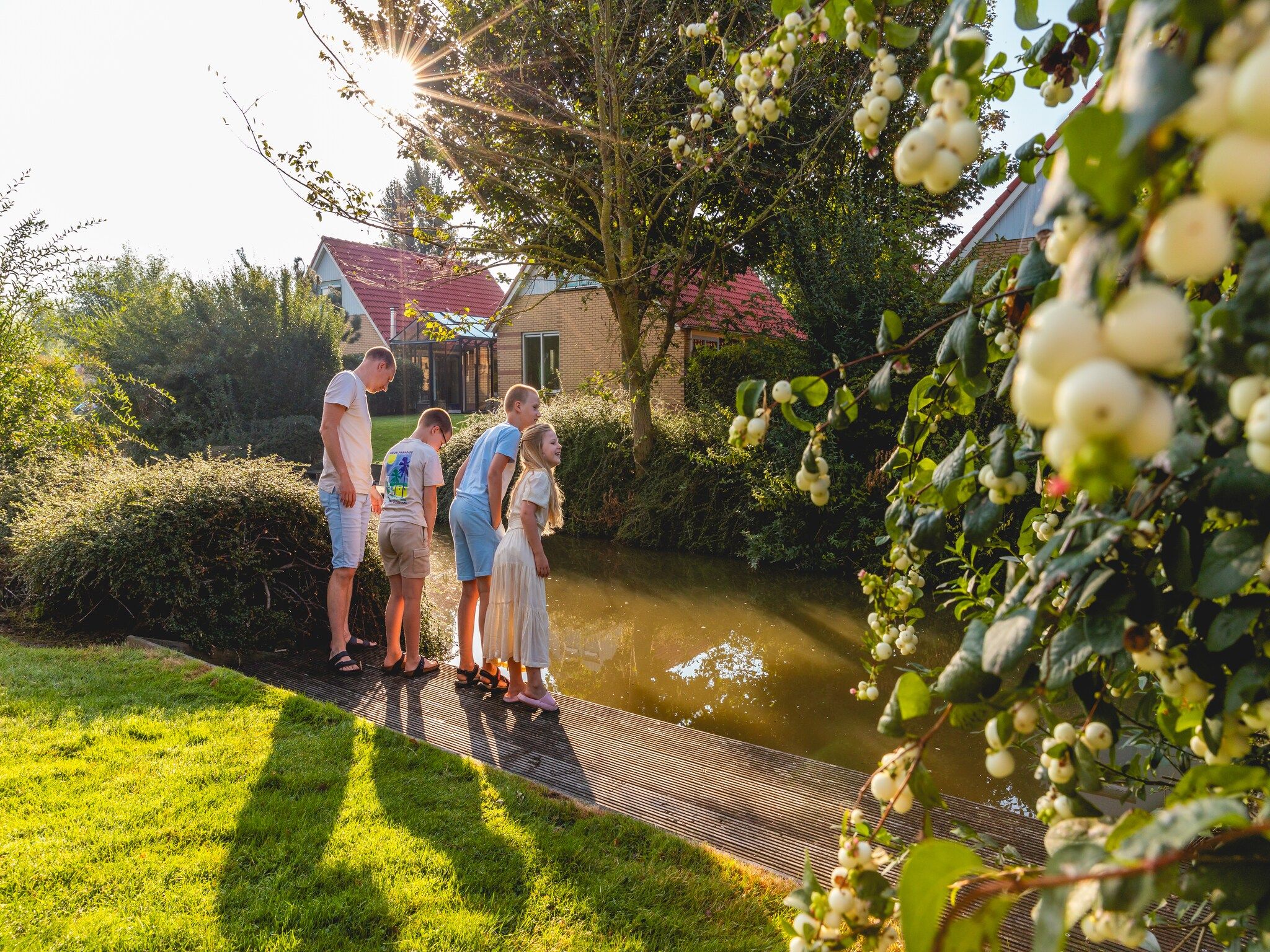 Parkfaciliteiten bij Villavakantiepark IJsselhof 6 in Andijk