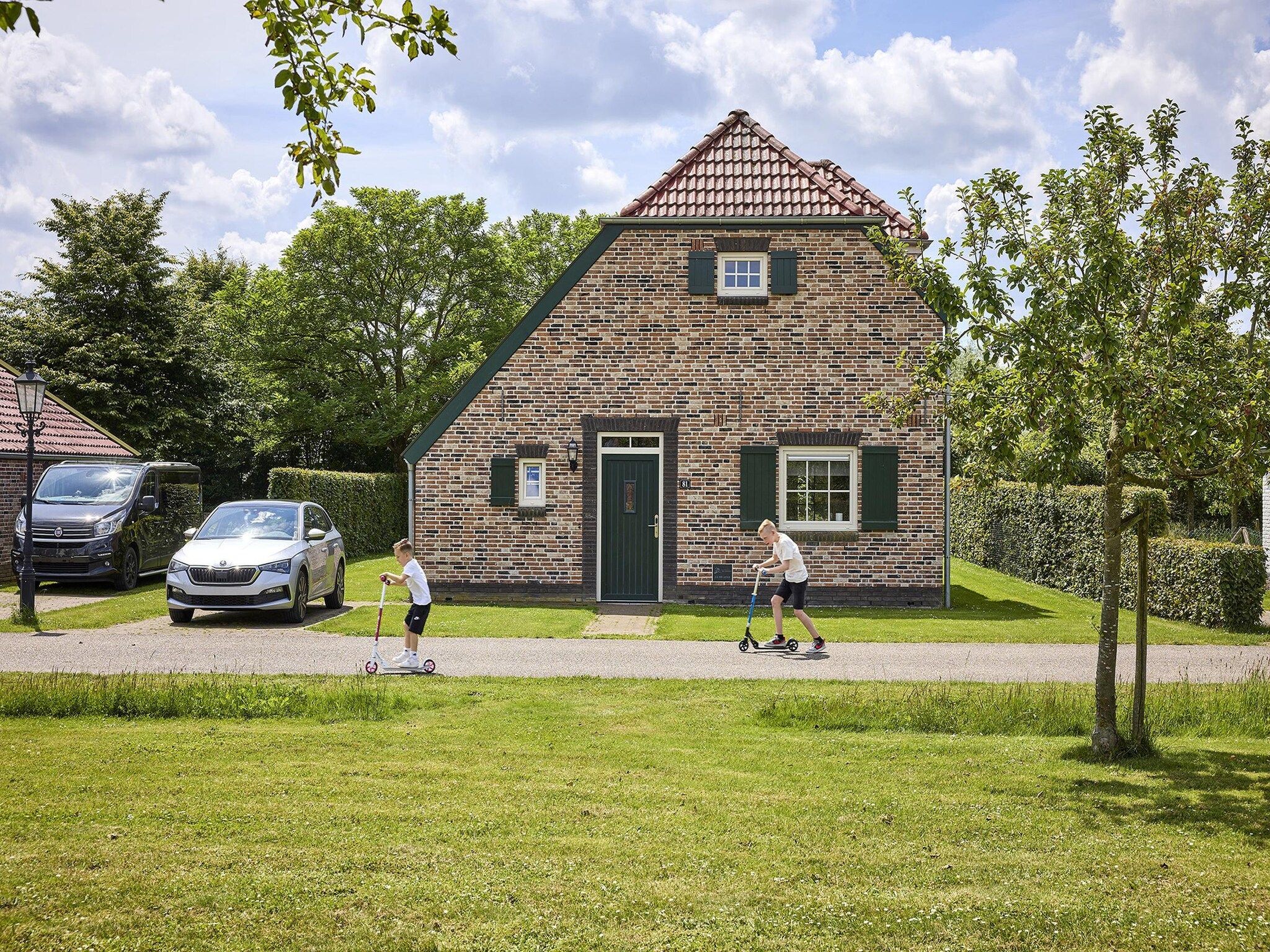De buitenkant van Buitenhof De Leistert 15 in Roggel