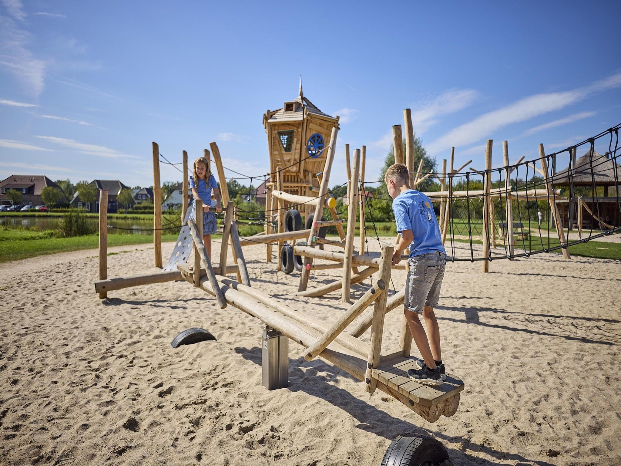Parkfaciliteiten bij Buitenhof De Leistert 15 in Roggel