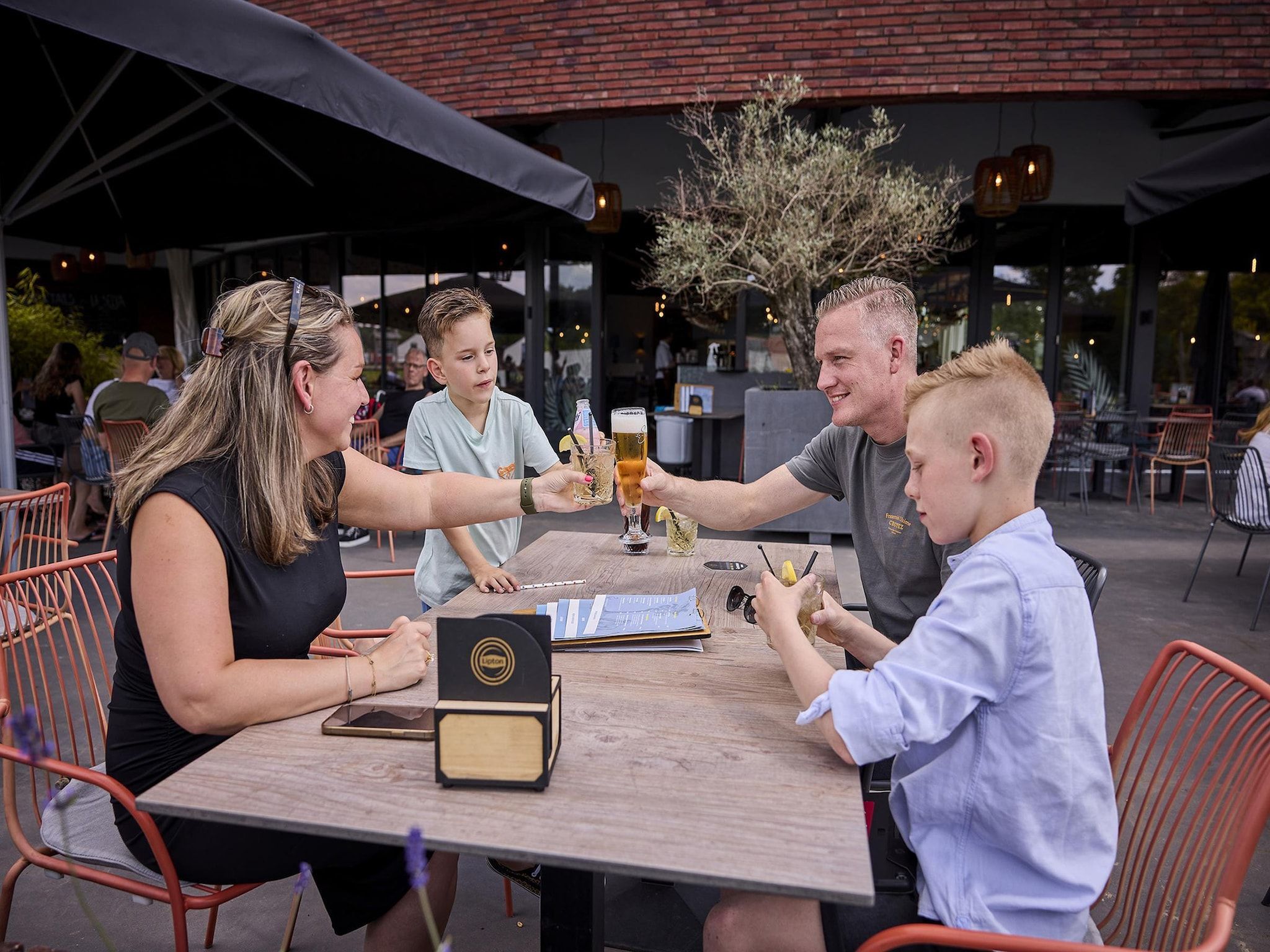 Parkfaciliteiten bij Buitenhof De Leistert 13 in Roggel