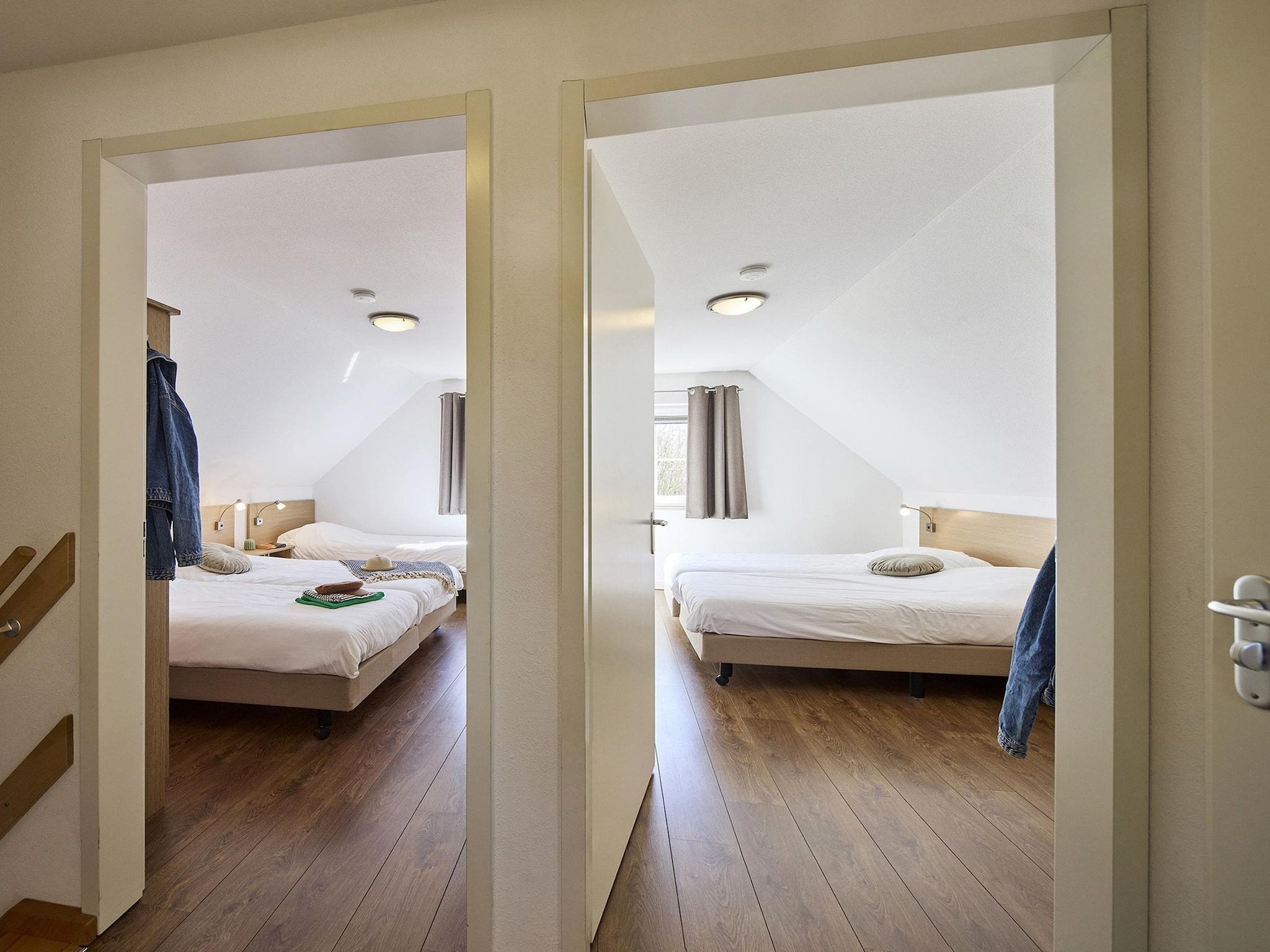 Een slaapkamer van Buitenhof De Leistert 17 in Roggel