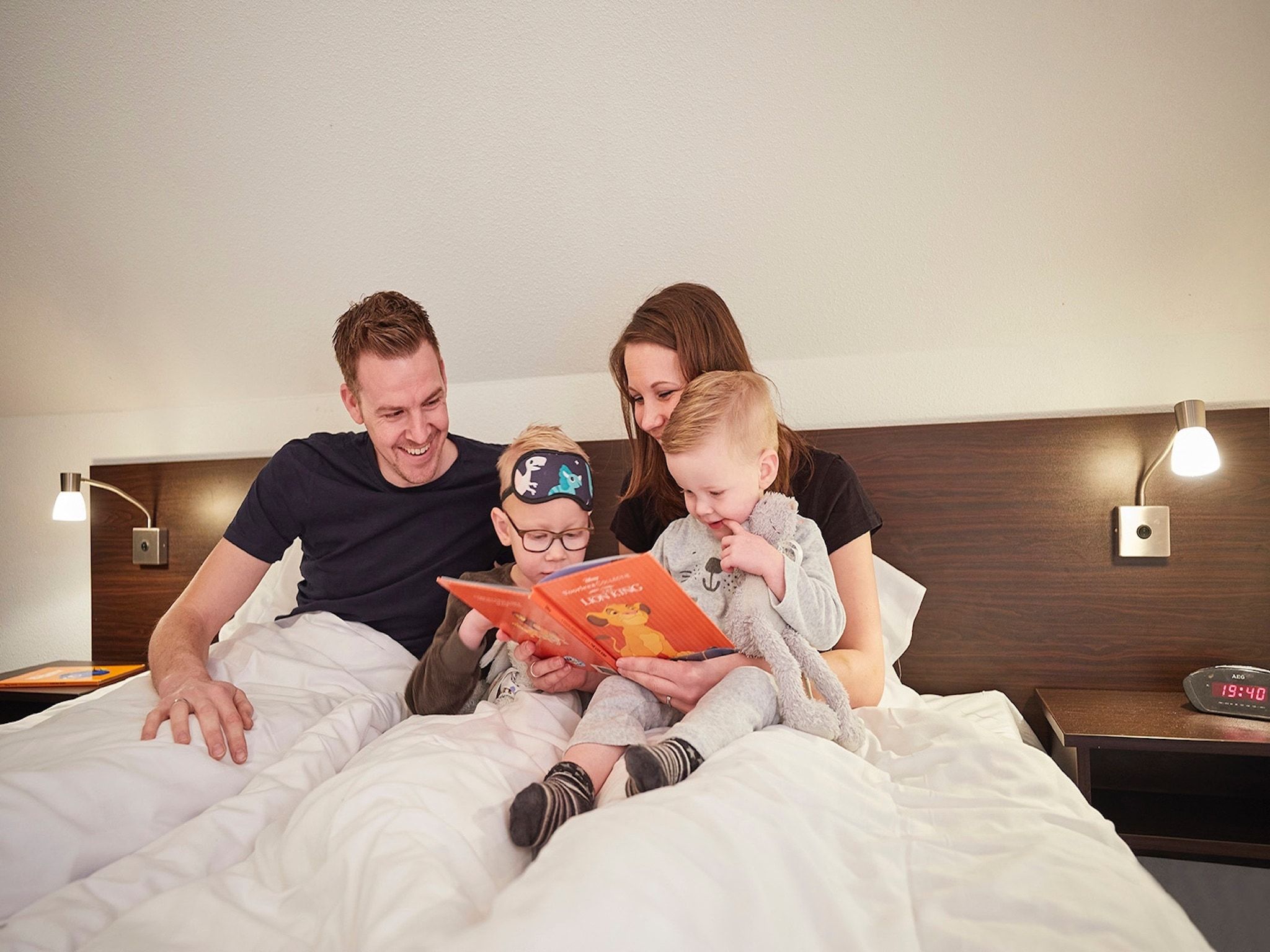 Een slaapkamer van Buitenhof De Leistert 18 in Roggel