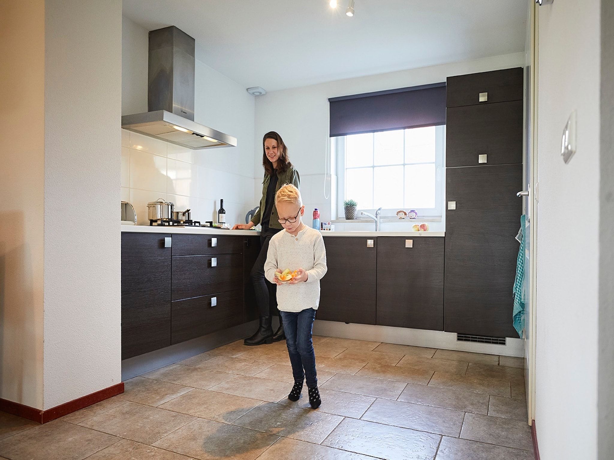 De keuken van Buitenhof De Leistert 18 in Roggel