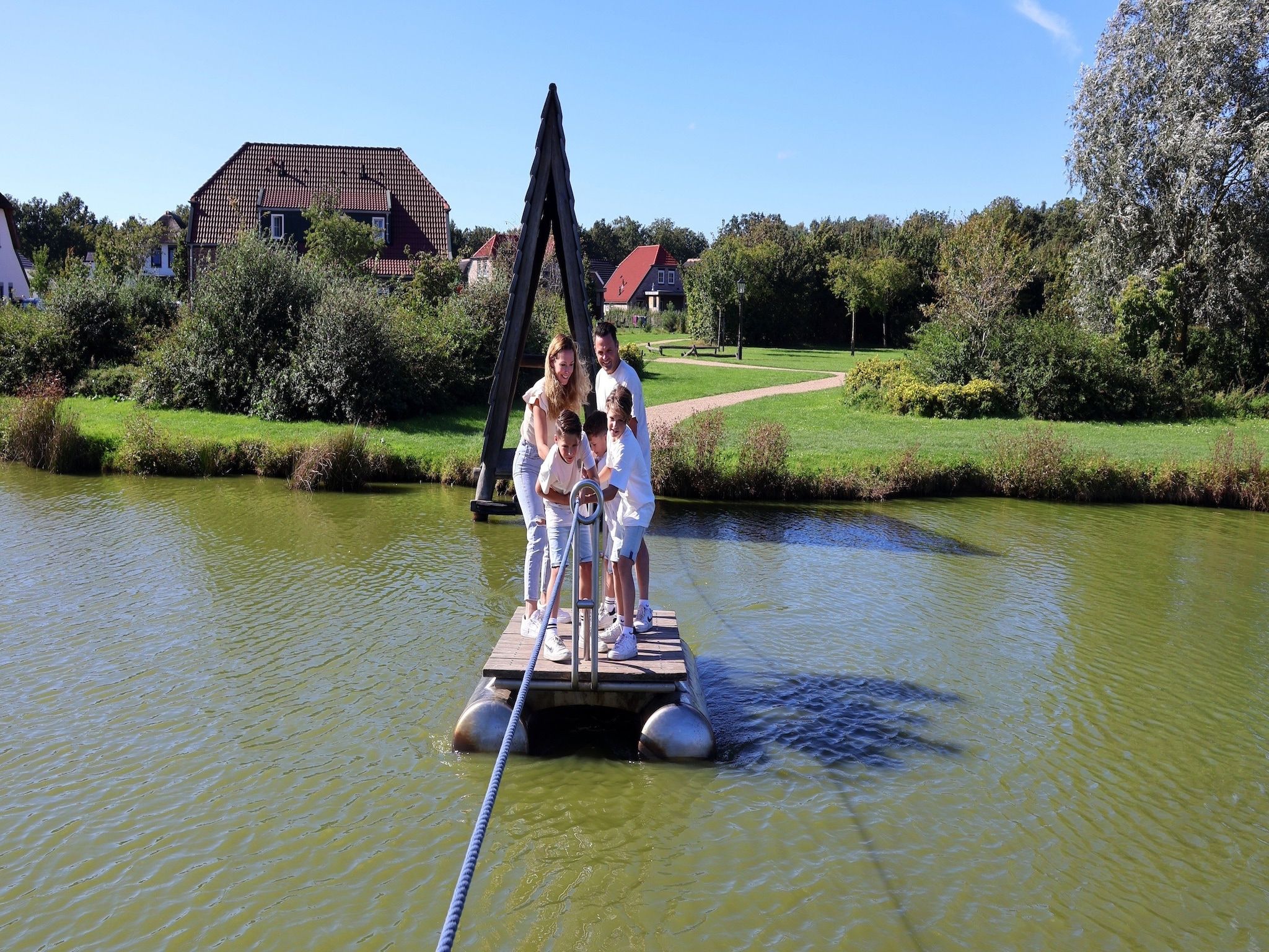 Parkfaciliteiten bij Buitenhof De Leistert 18 in Roggel