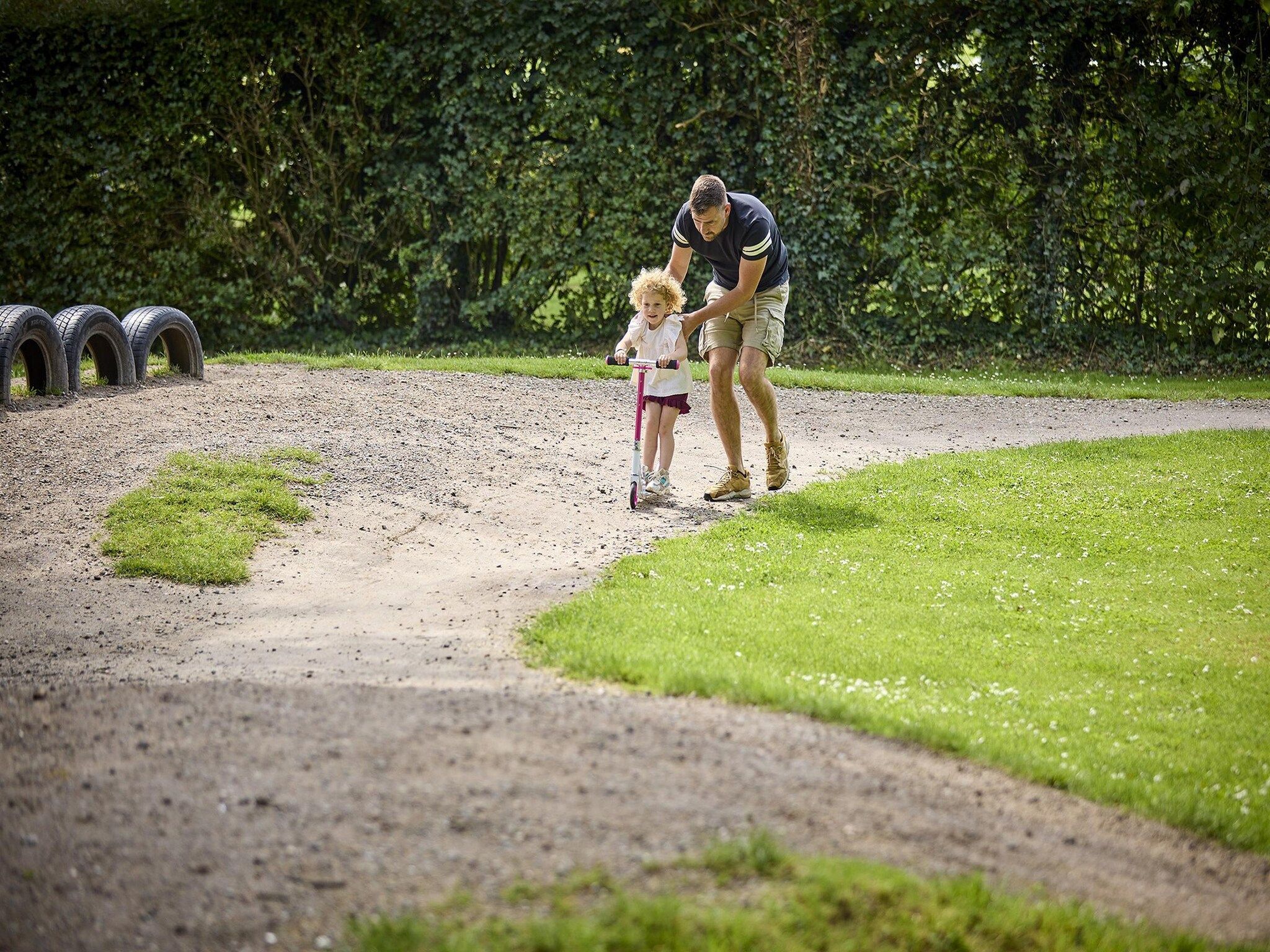 Parkfaciliteiten bij Buitenhof De Leistert 7 in Roggel
