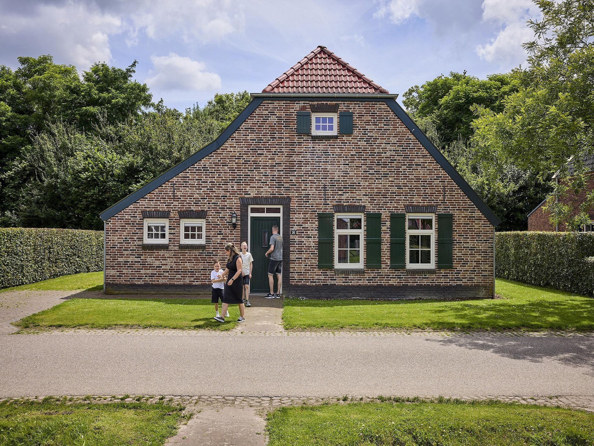 De buitenkant van Buitenhof De Leistert 11 in Roggel