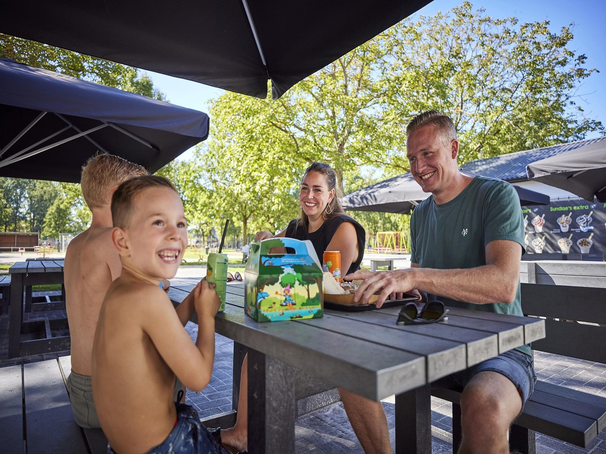 Parkfaciliteiten bij Buitenhof De Leistert 5 in Roggel