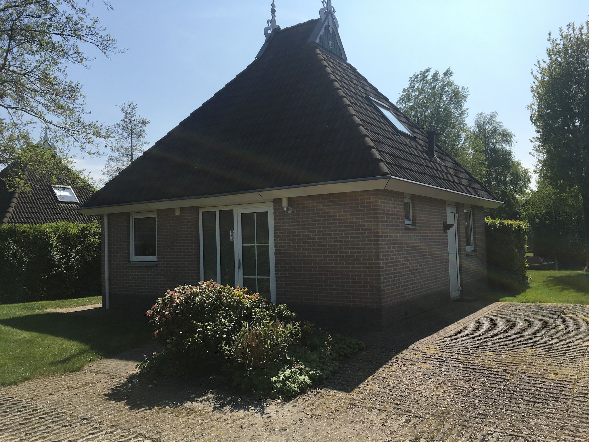 De buitenkant van Buitenplaats It Wiid in Eernewoud