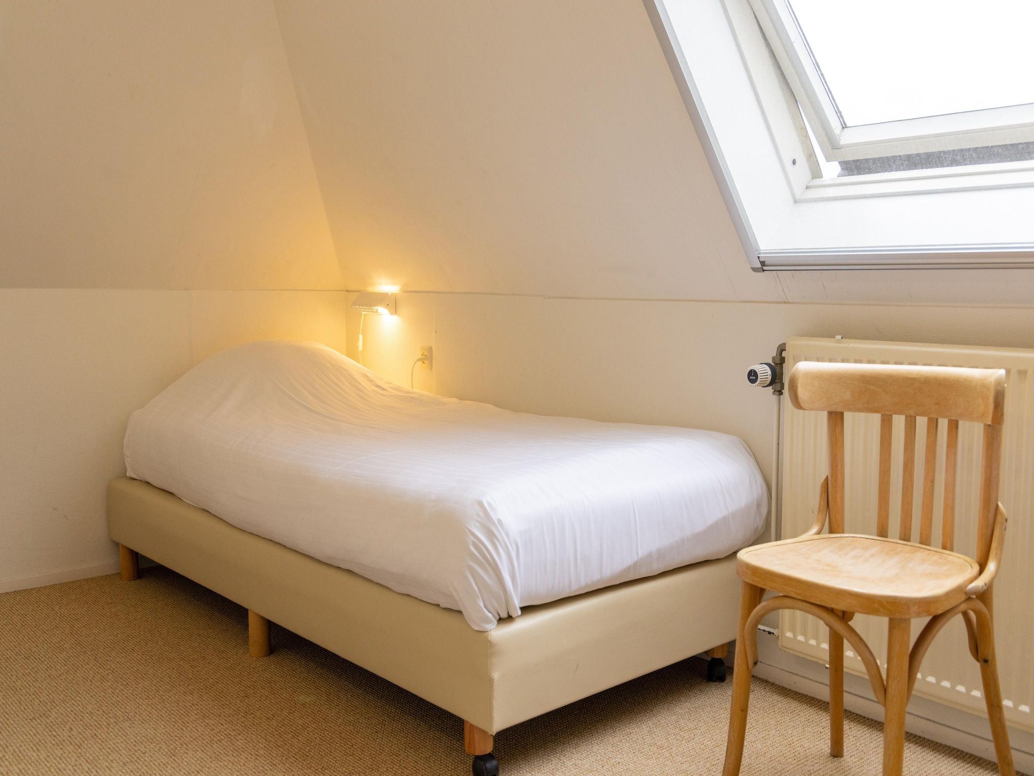 Een slaapkamer van Buitenplaats It Wiid in Eernewoud