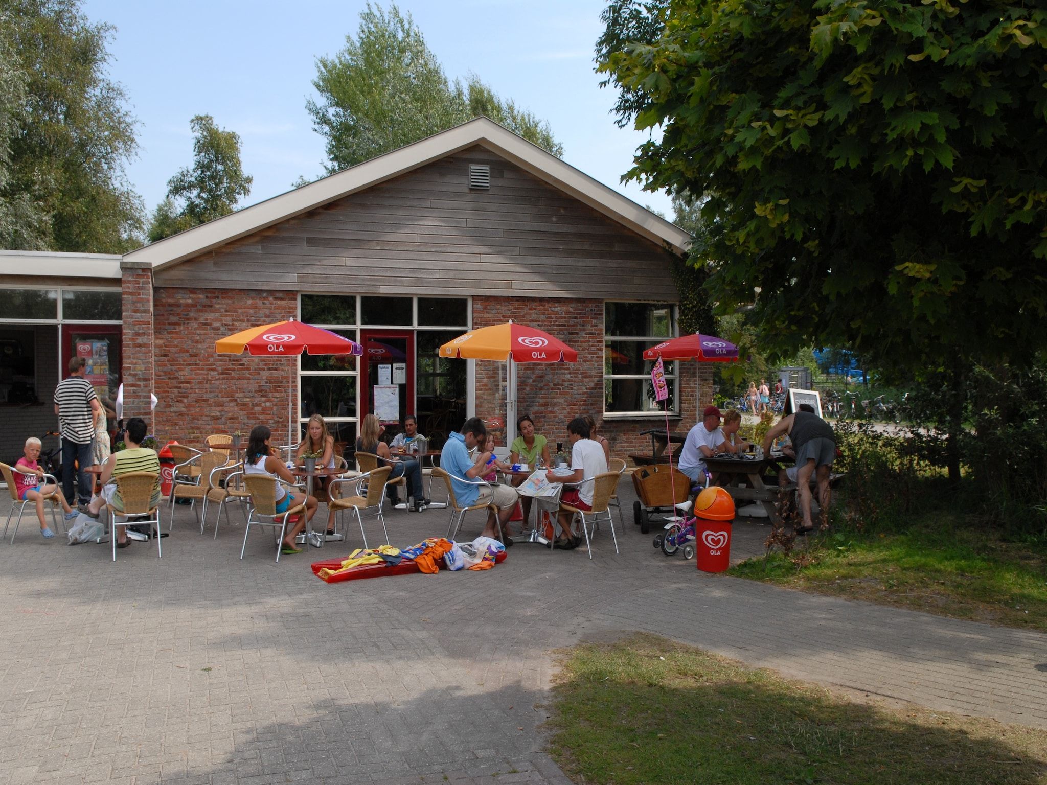 Parkfaciliteiten bij Buitenplaats It Wiid 2 in Eernewoud