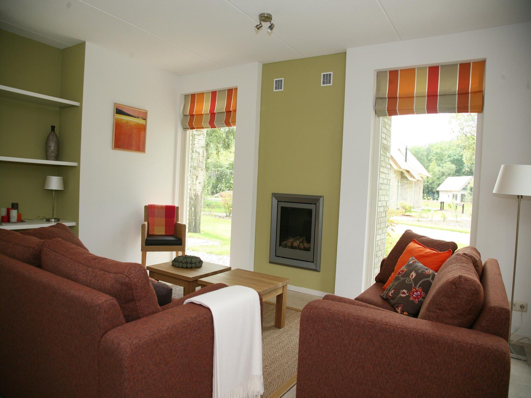 De woonkamer van Marke van Ruinen 2 in Ruinen