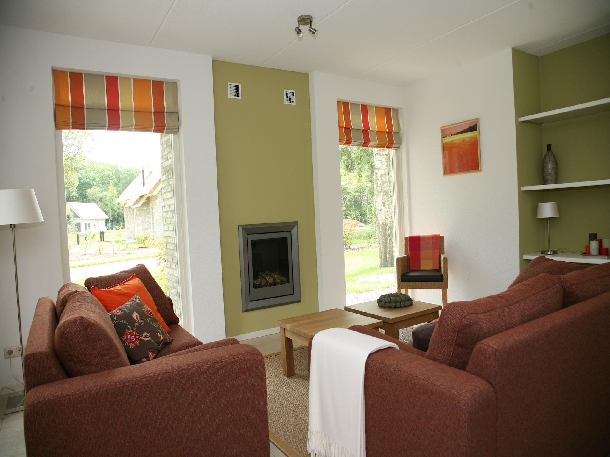 De woonkamer van Marke van Ruinen 2 in Ruinen