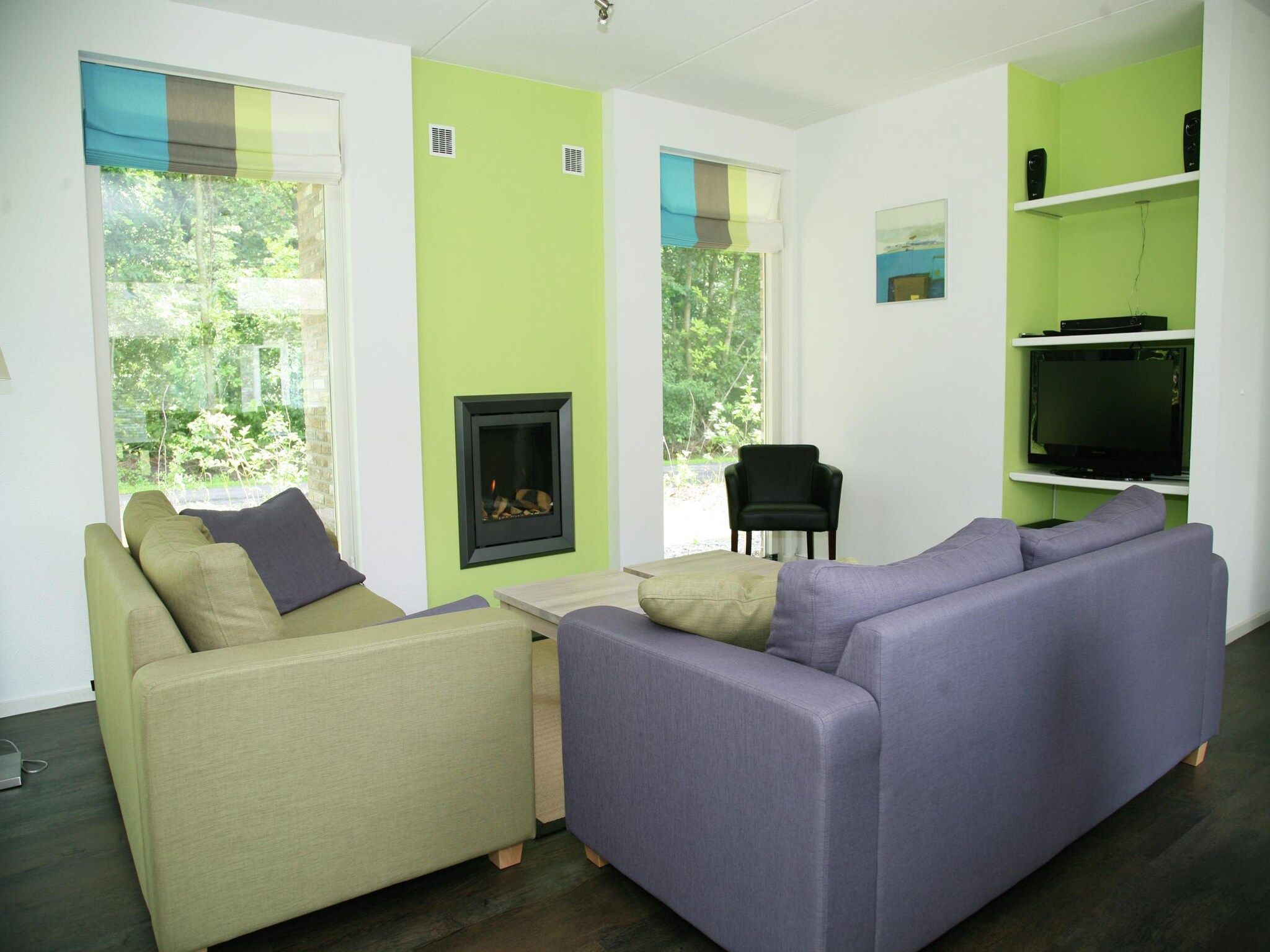 De woonkamer van Marke van Ruinen 2 in Ruinen