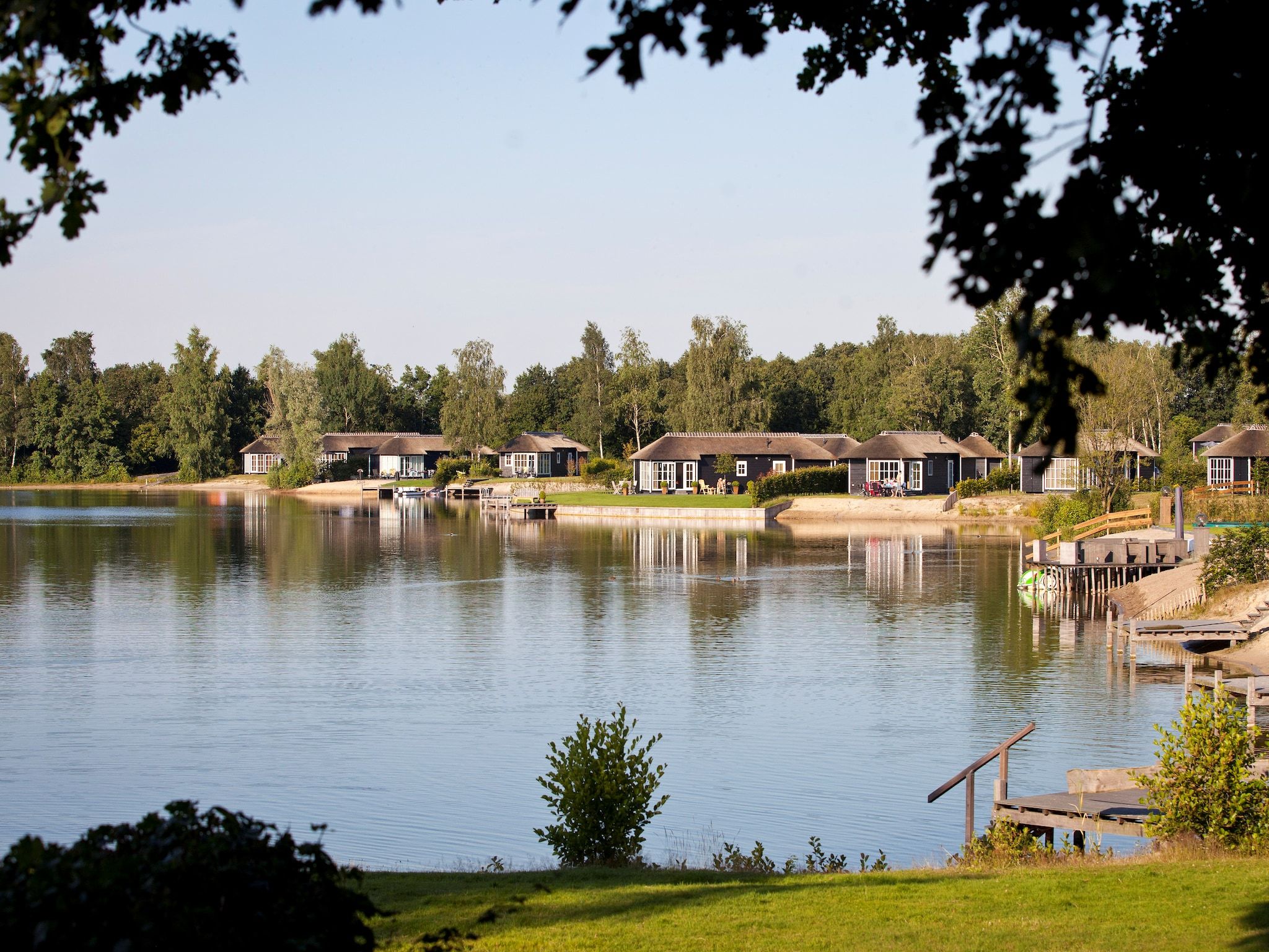 Parkfaciliteiten bij Recreatiepark Tolplas 1 in Hoge Hexel