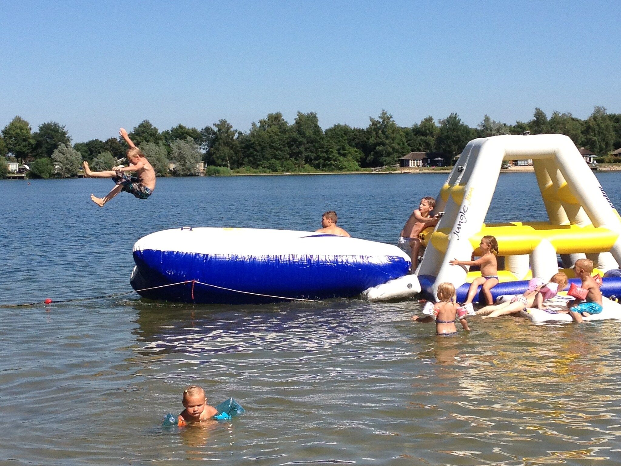 Parkfaciliteiten bij Recreatiepark Tolplas 10 in Hoge Hexel