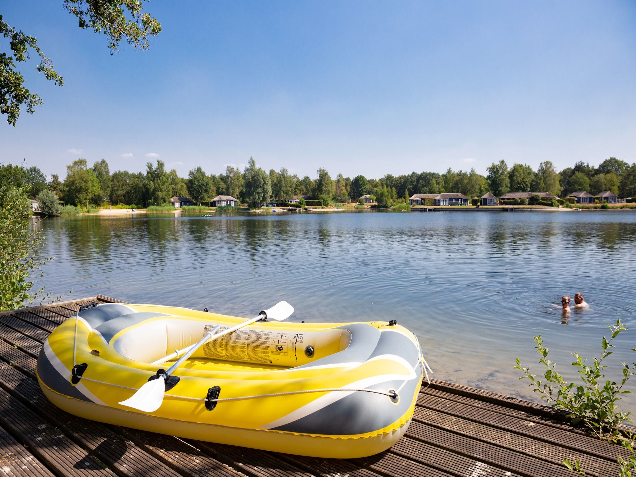 Parkfaciliteiten bij Recreatiepark Tolplas 7 in Hoge Hexel
