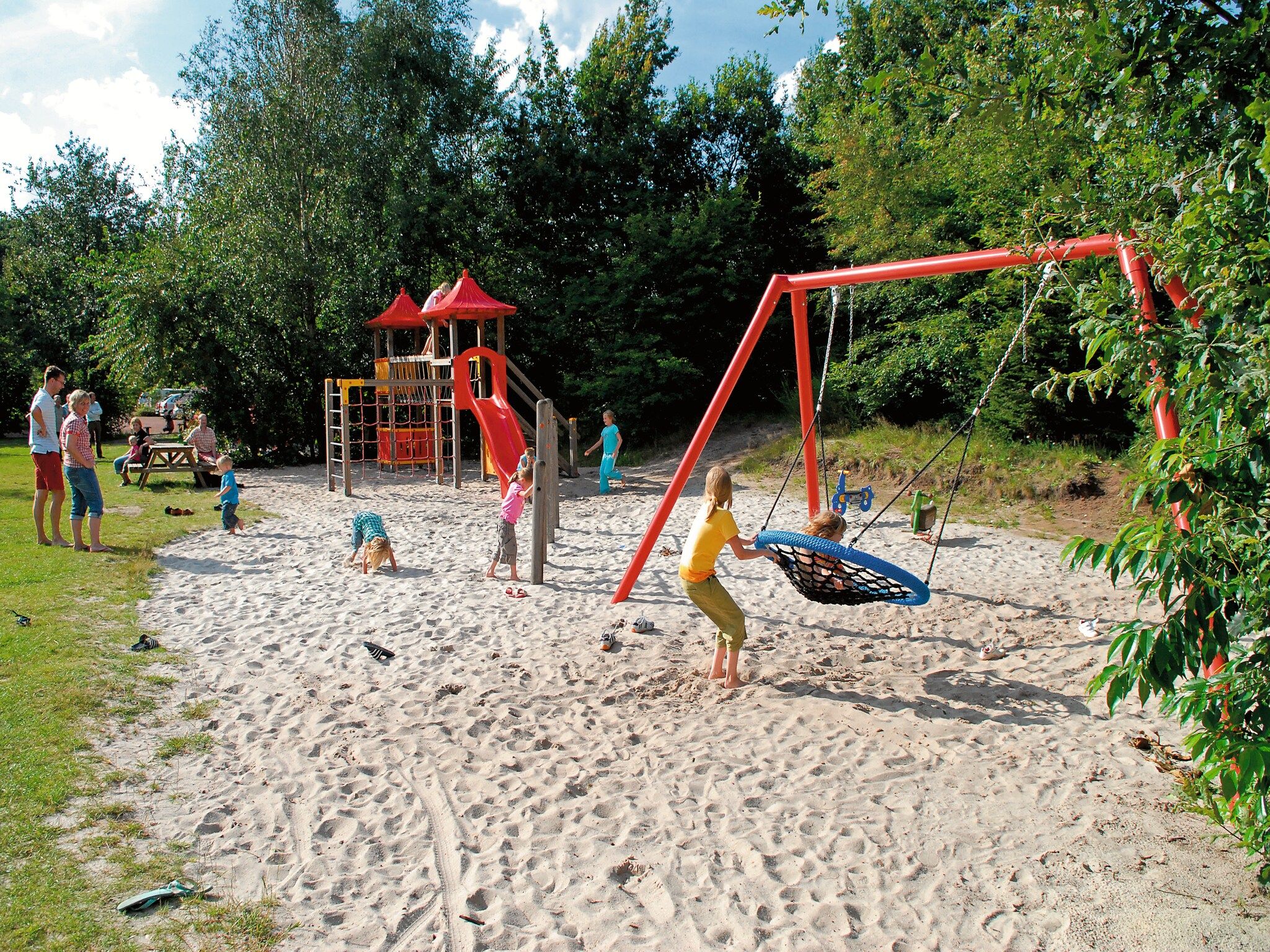 Parkfaciliteiten bij Het Drentse Wold 1 in Hoogersmilde