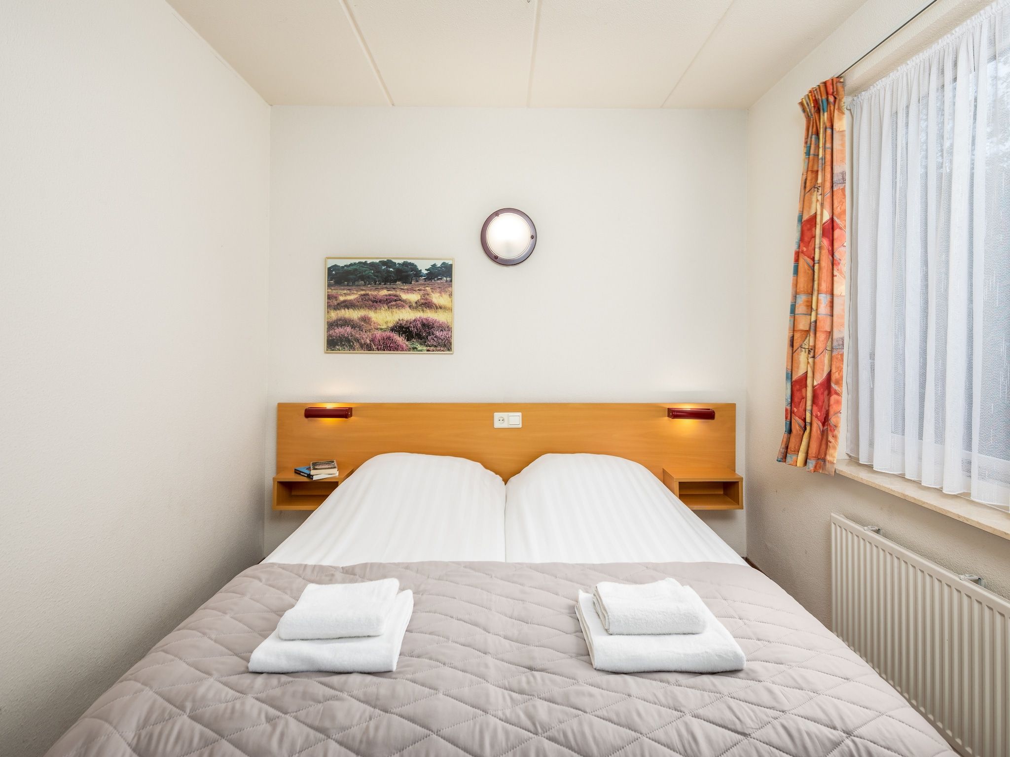 Een slaapkamer van Het Drentse Wold 1 in Hoogersmilde