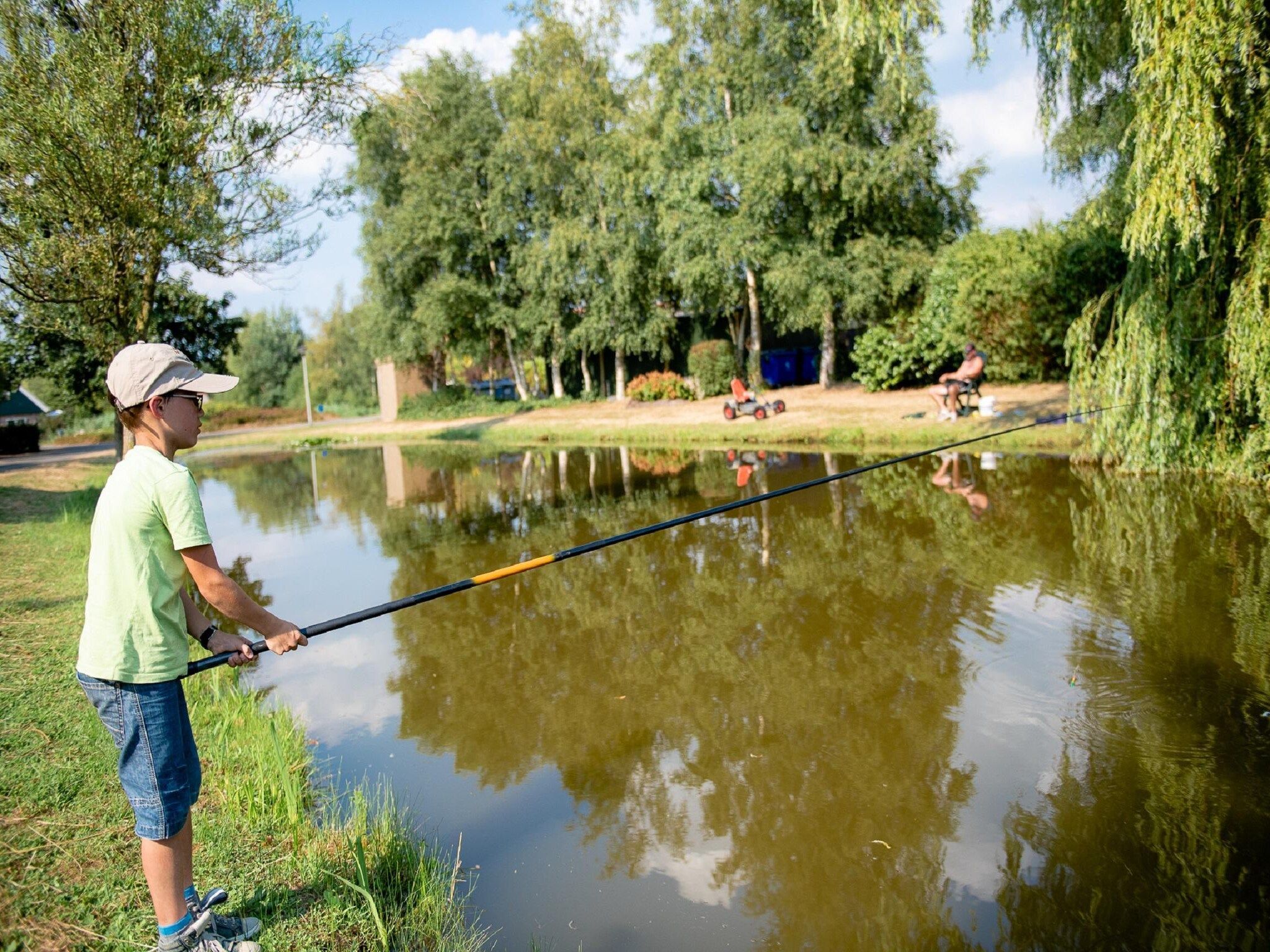 Parkfaciliteiten bij Villapark De Weerribben 2 in Paasloo