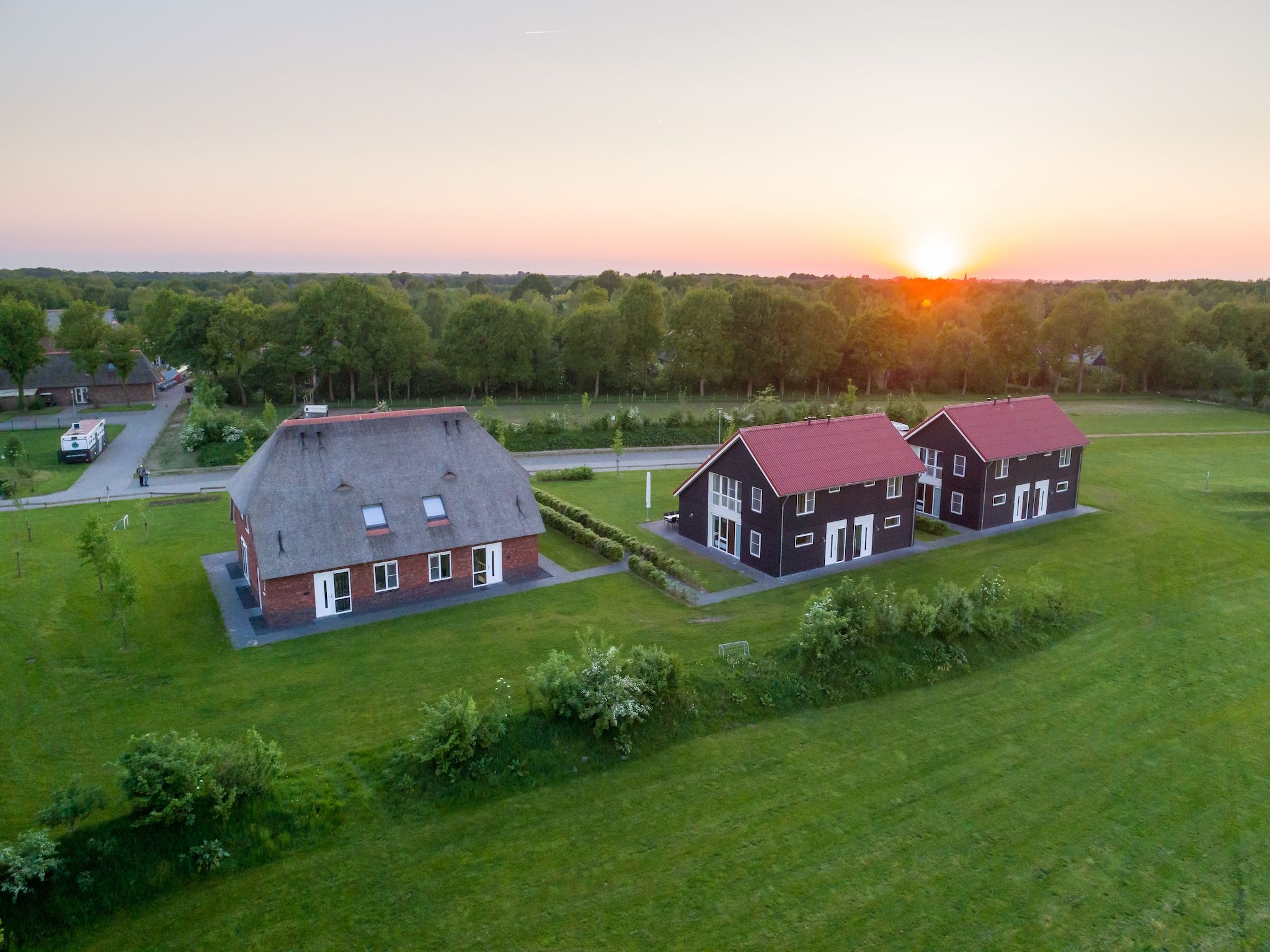 Parkfaciliteiten bij Villapark De Weerribben 4 in Paasloo