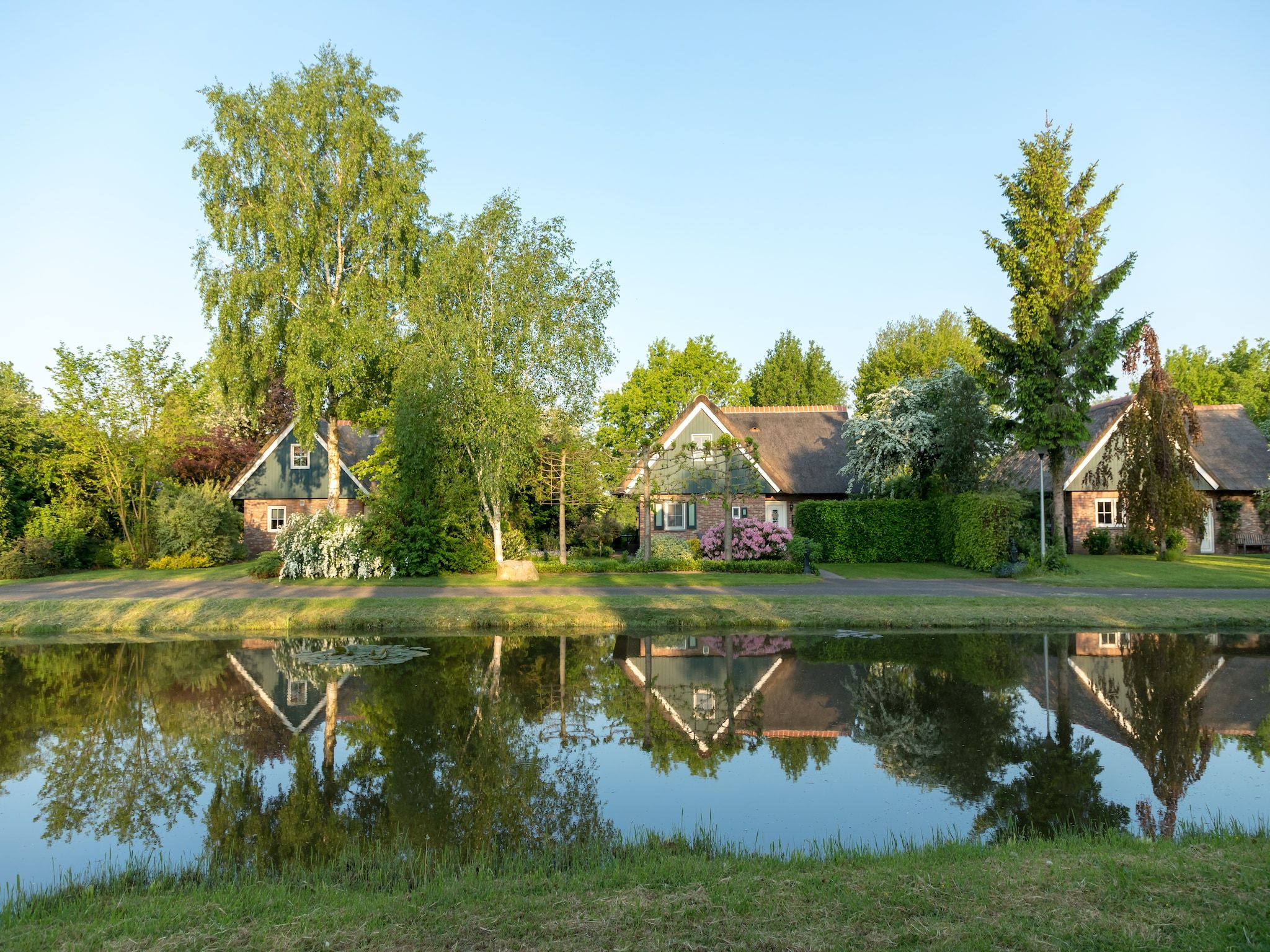 Parkfaciliteiten bij Villapark De Weerribben 4 in Paasloo