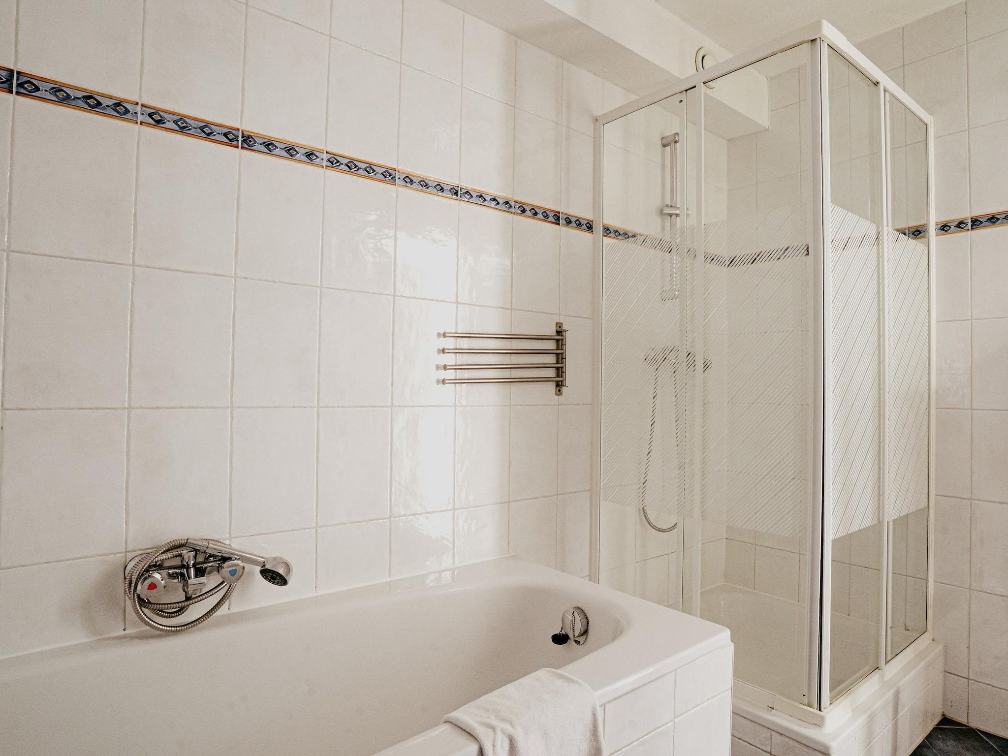 De badkamer van Waterpark de Meerparel 7 in Uitgeest