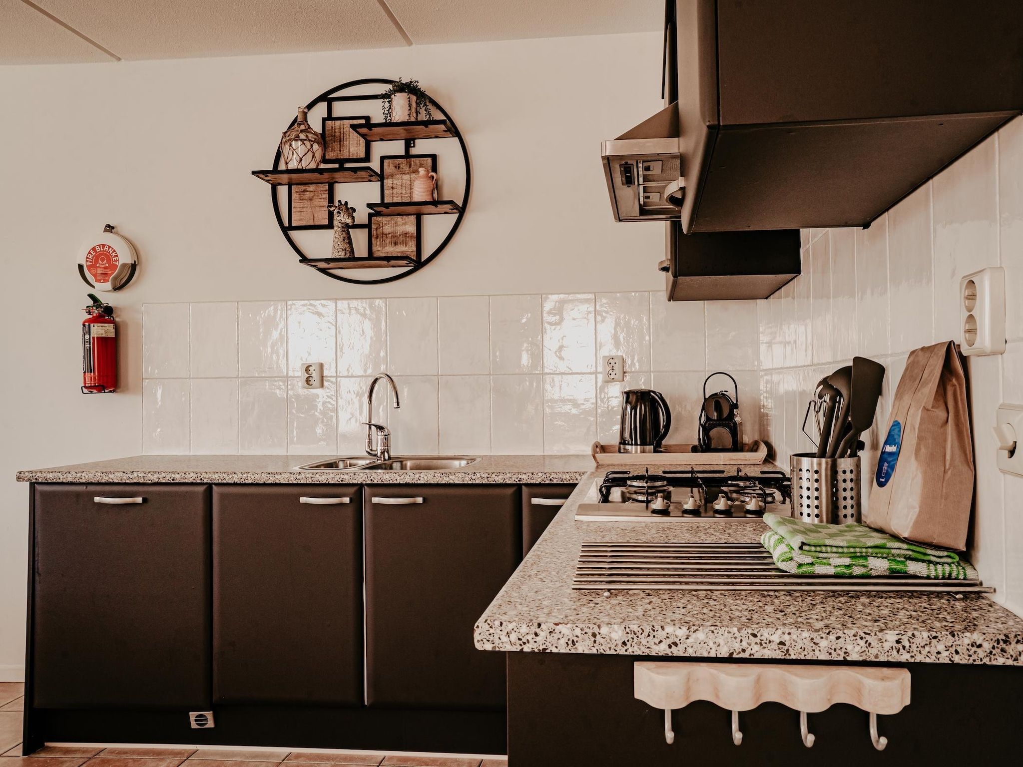 De keuken van Waterpark de Meerparel 7 in Uitgeest