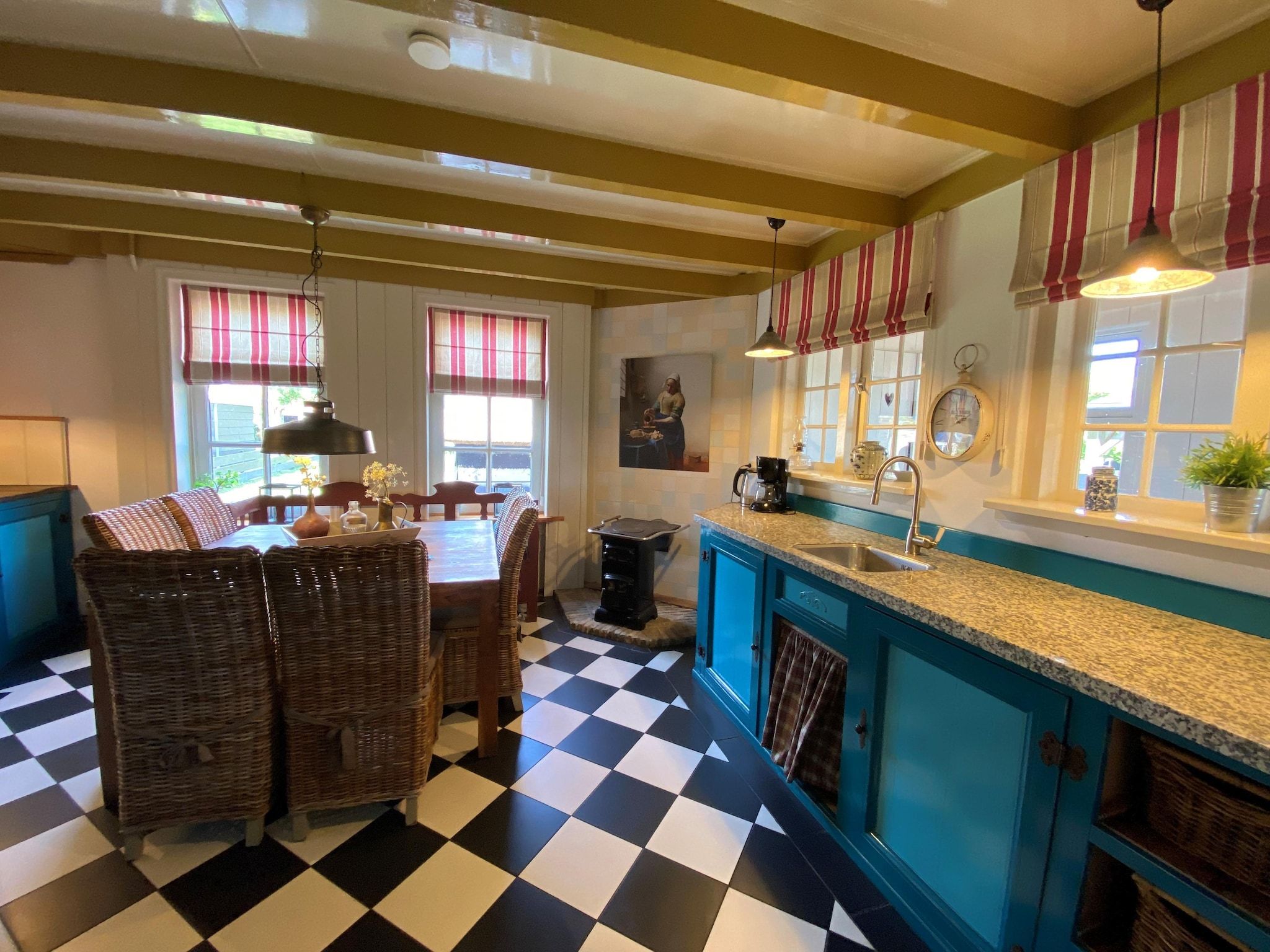 De keuken van Recreatiepark Wiringherlant - Ons Huys in Hippolytushoef