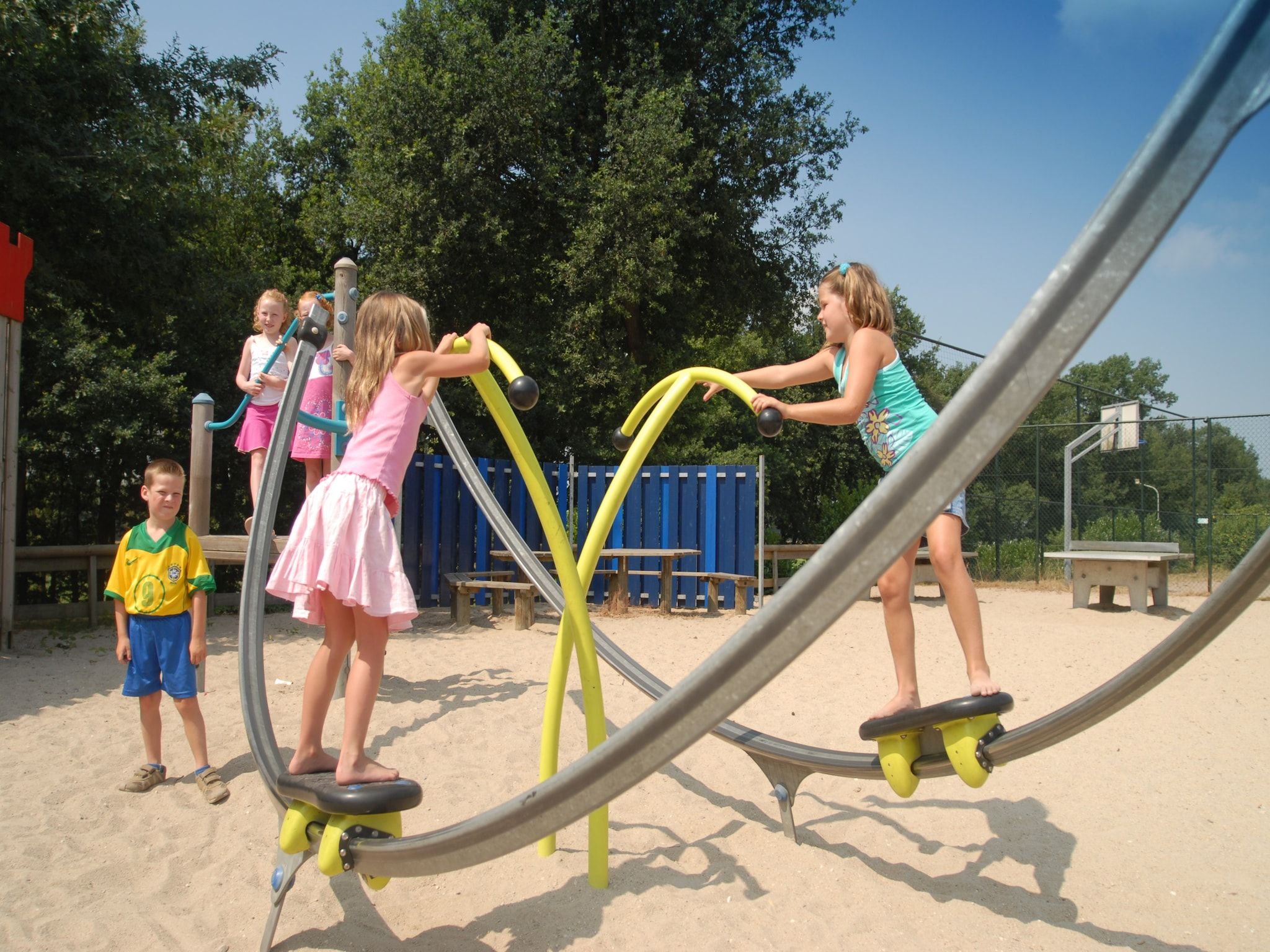 Parkfaciliteiten bij Resort Arcen 7 in Arcen