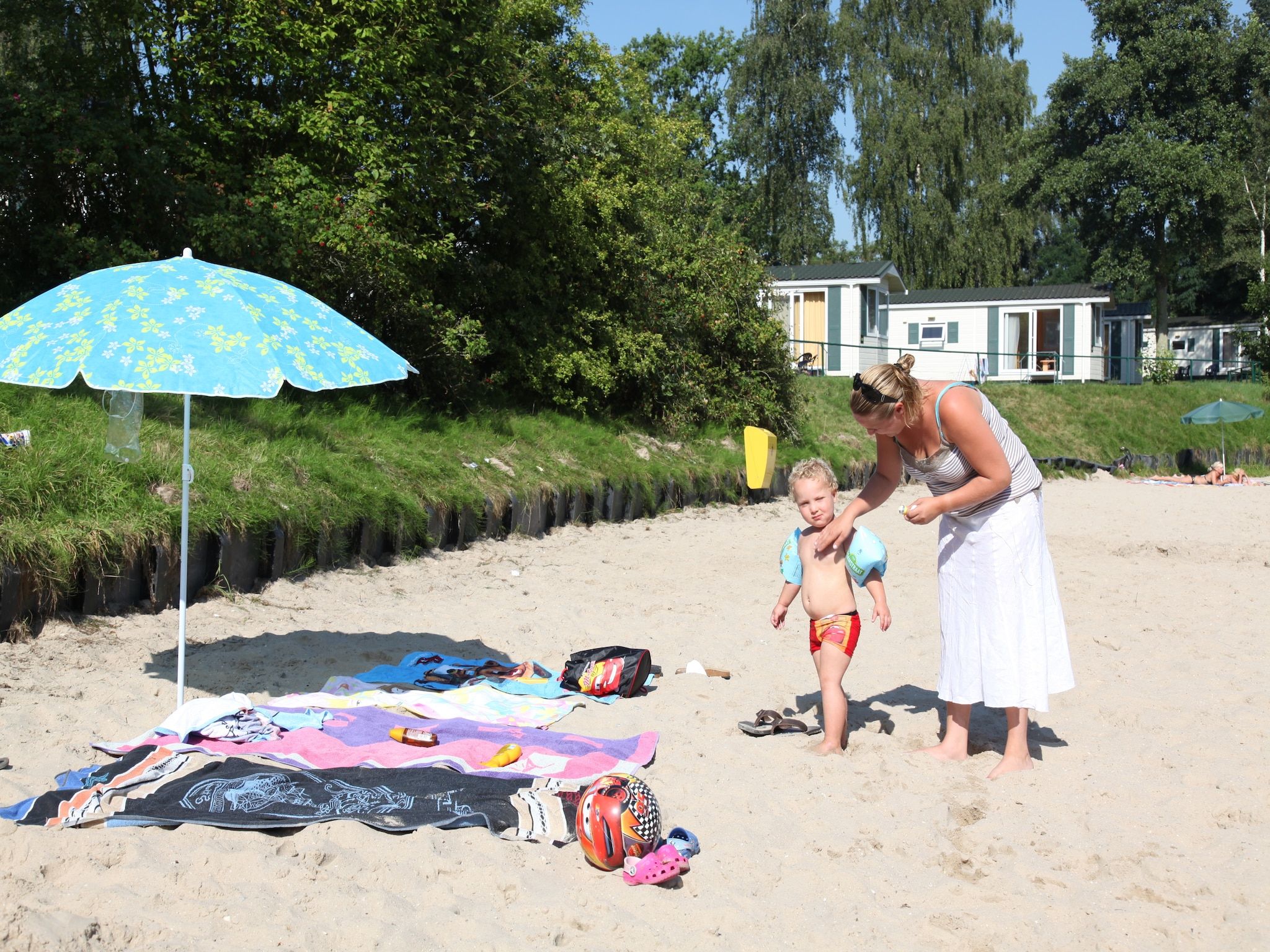 Parkfaciliteiten bij Resort Arcen 7 in Arcen