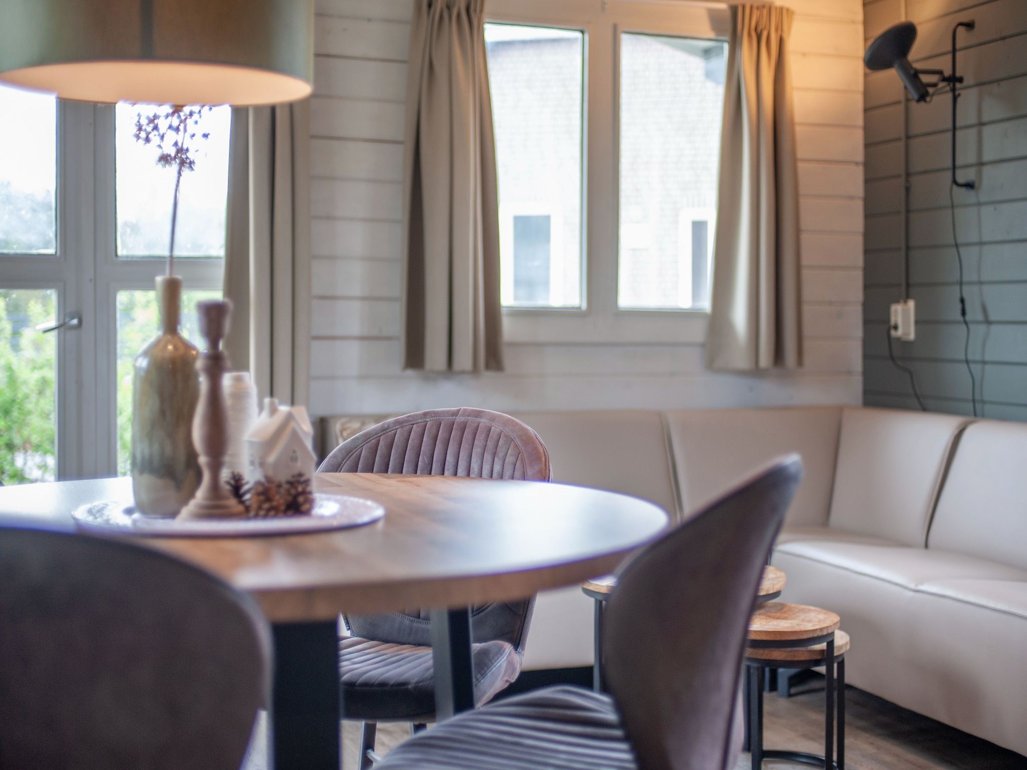 De woonkamer van Resort Arcen 7 in Arcen