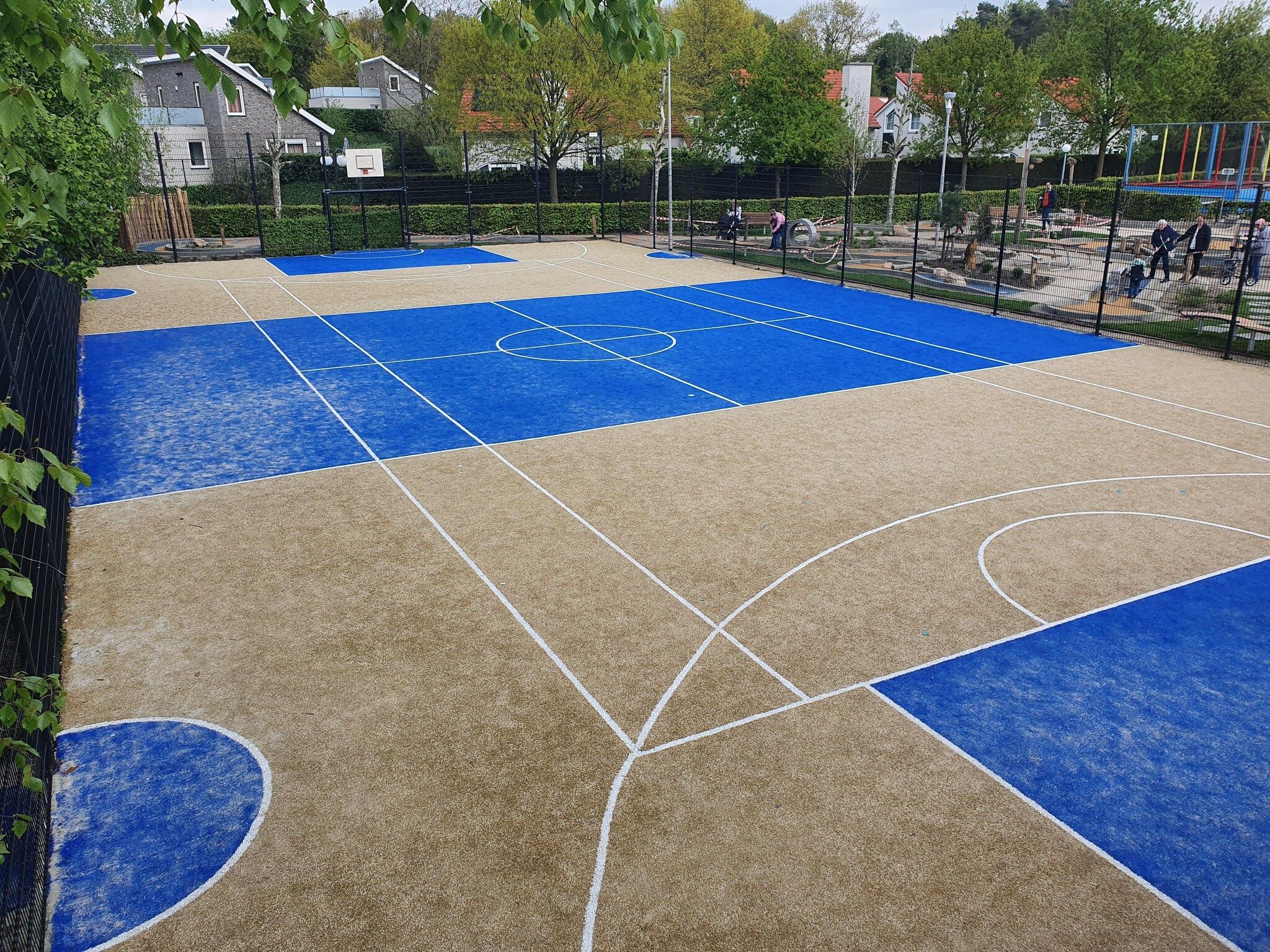 Parkfaciliteiten bij Resort Arcen 12 in Arcen