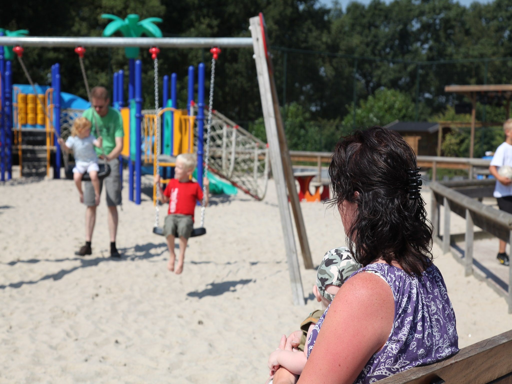 Parkfaciliteiten bij Resort Arcen 1 in Arcen