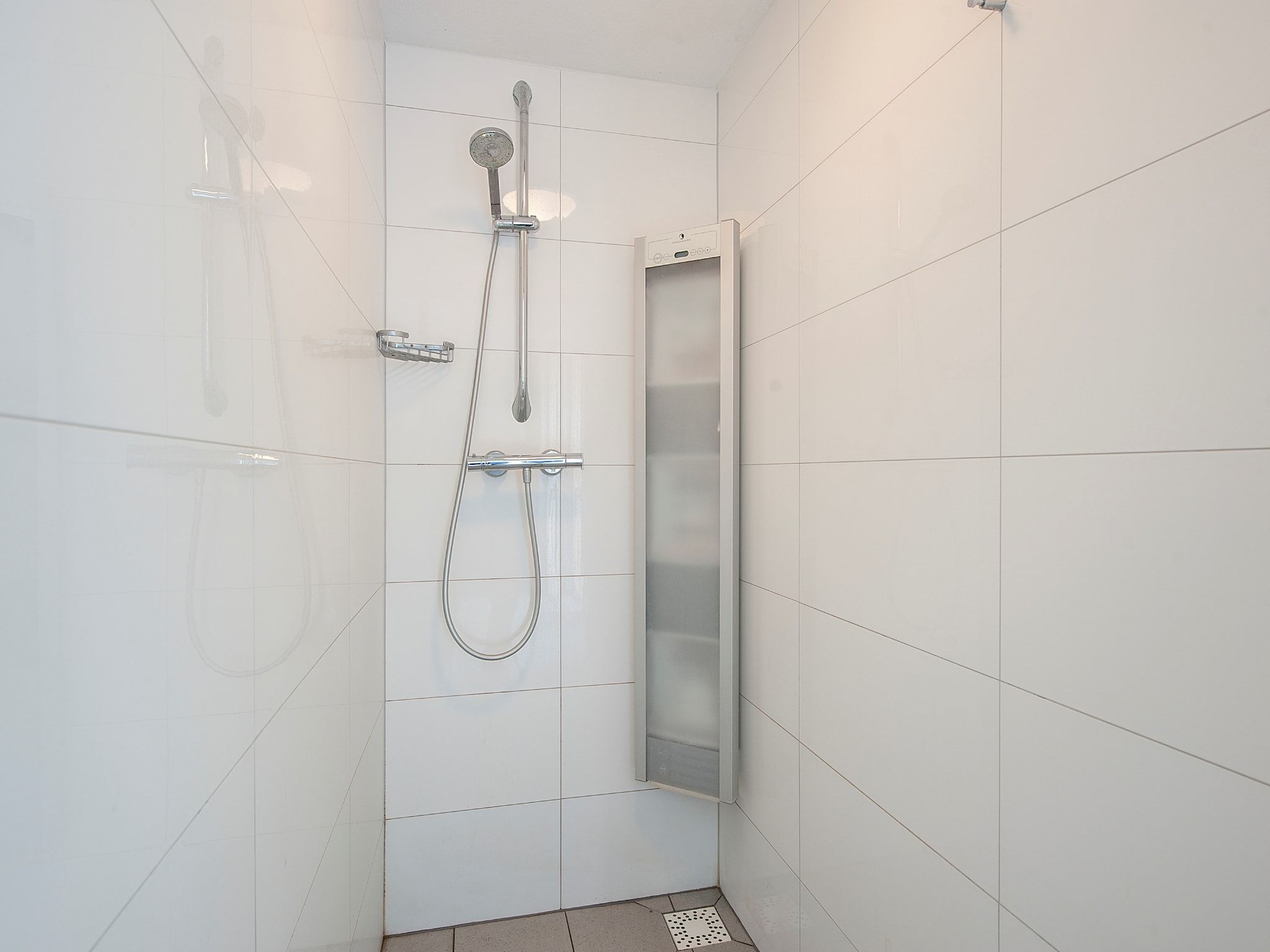 De badkamer van Resort Arcen 8 in Arcen