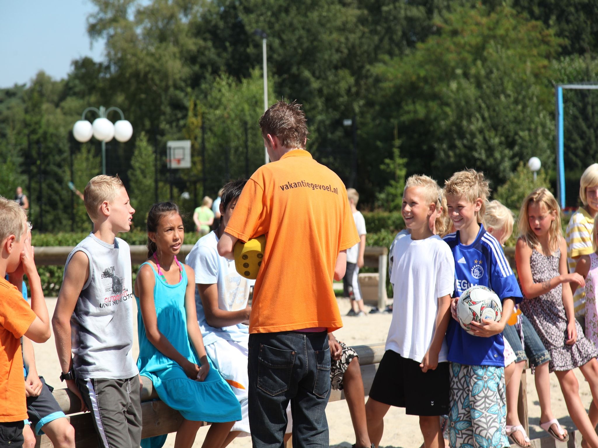 Parkfaciliteiten bij Resort Arcen 13 in Arcen