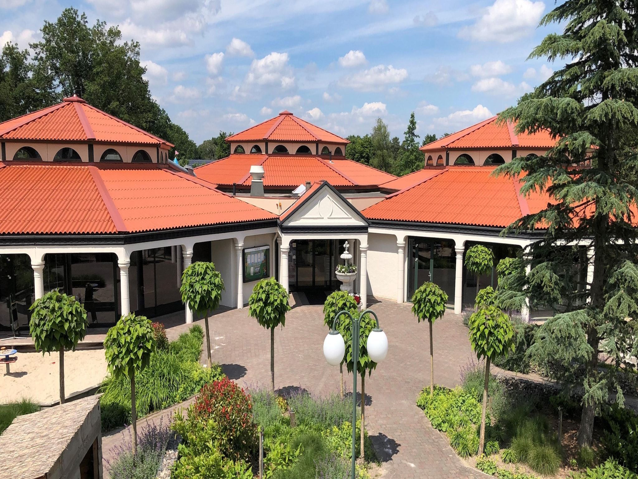 Parkfaciliteiten bij Resort Arcen 13 in Arcen