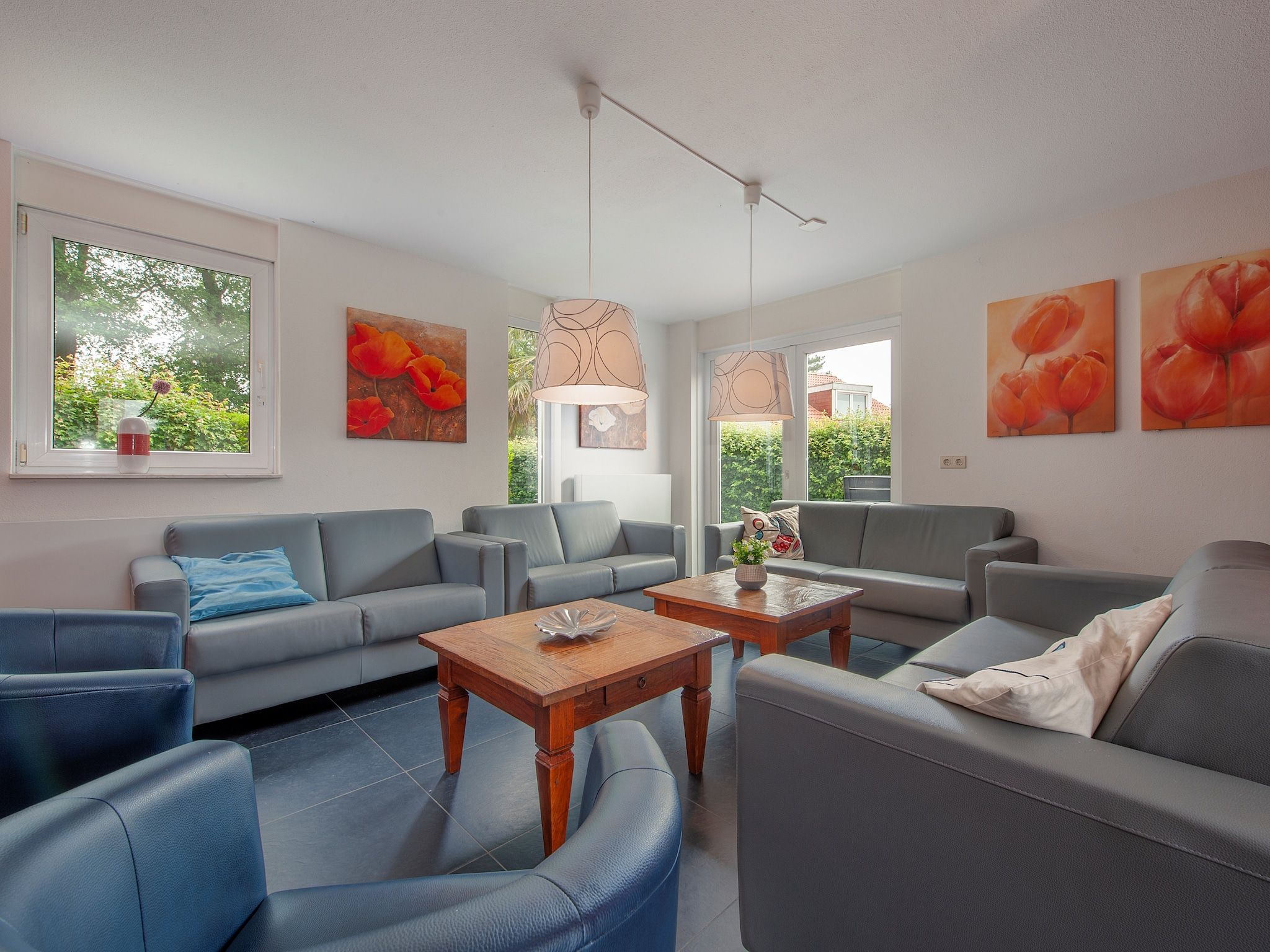 De woonkamer van Resort Arcen 16 in Arcen