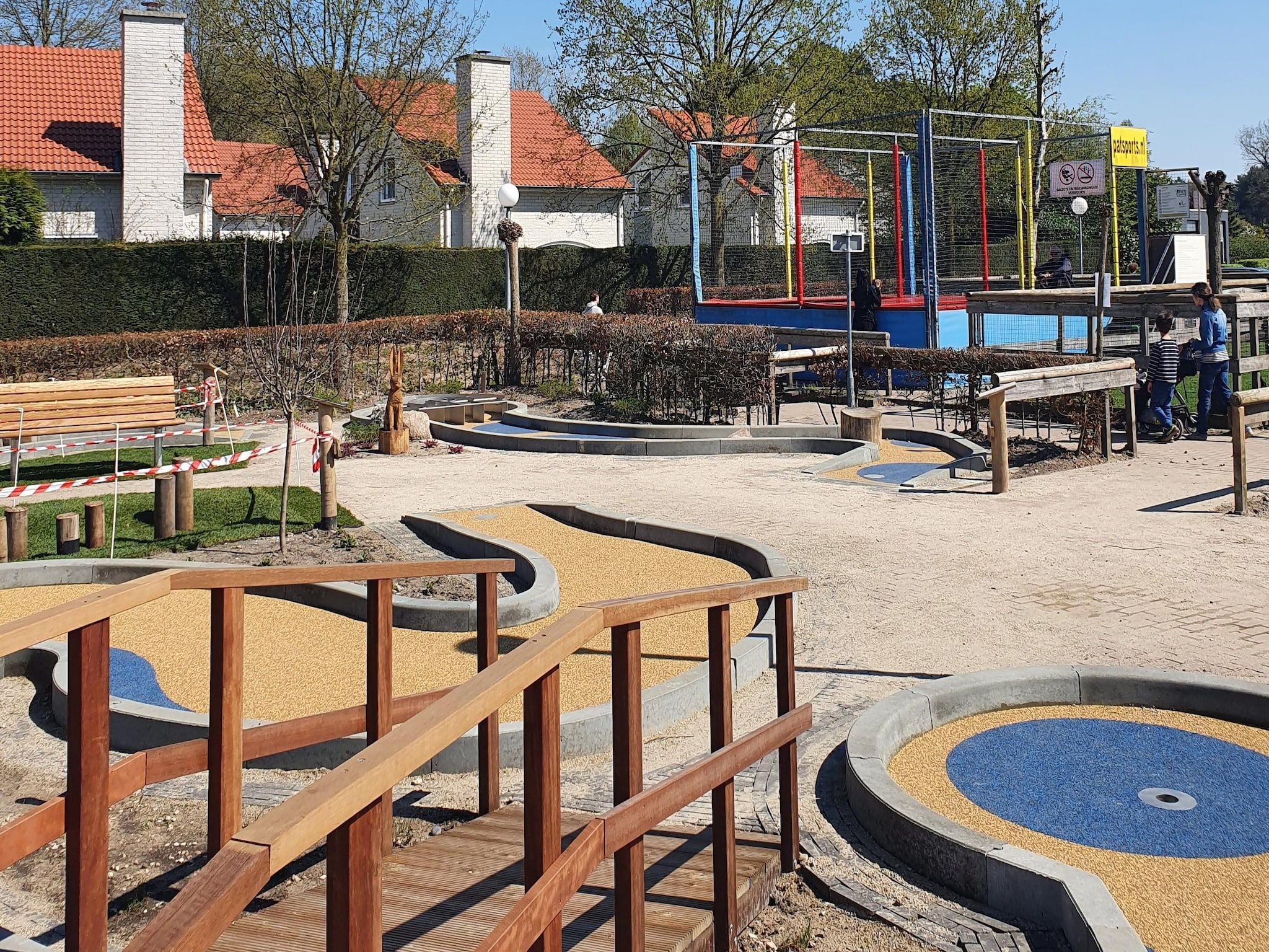 Parkfaciliteiten bij Resort Arcen 16 in Arcen