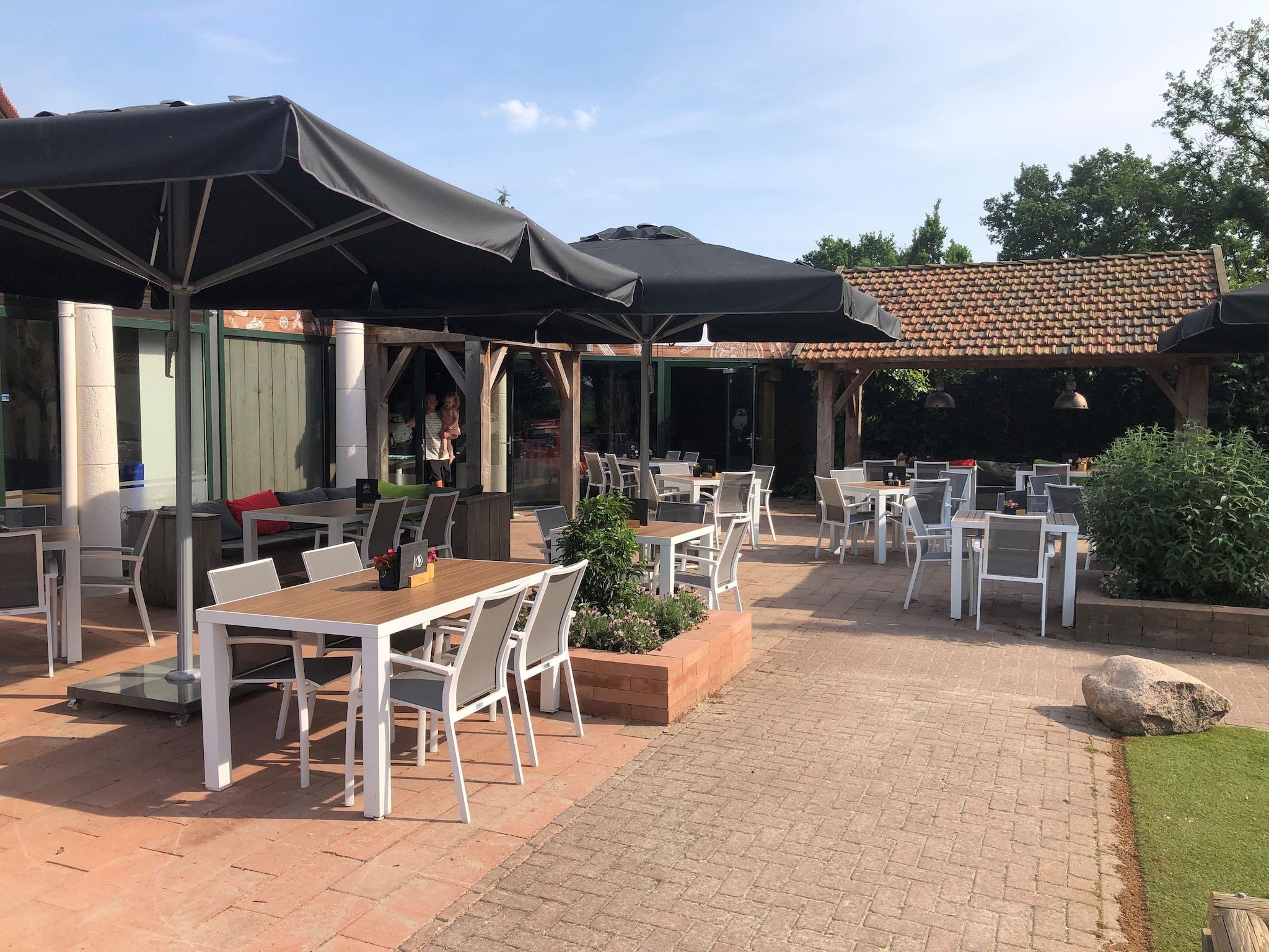 Parkfaciliteiten bij Resort Arcen 16 in Arcen