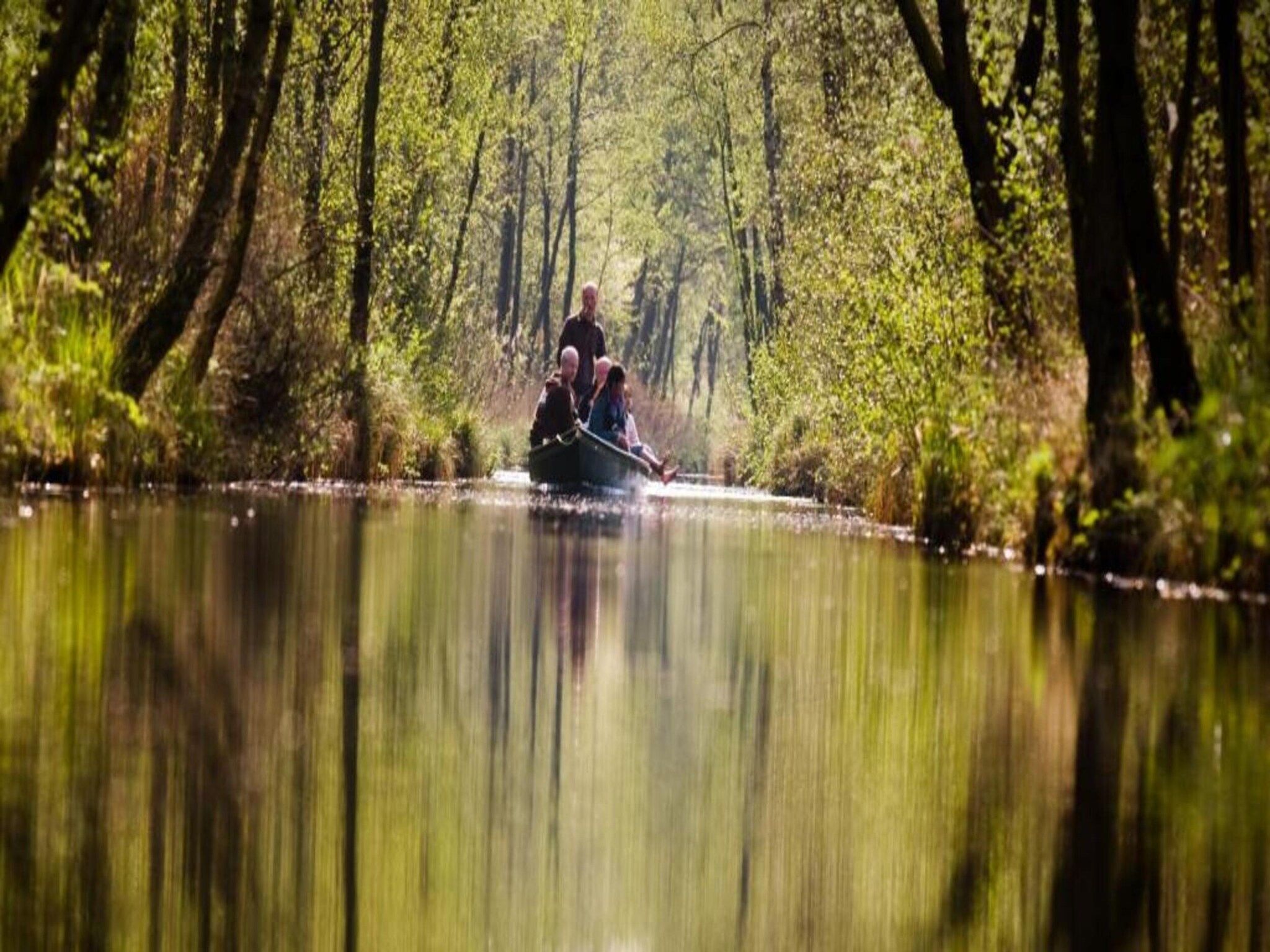 De omgeving van Villapark De Weerribben 3 in Paasloo