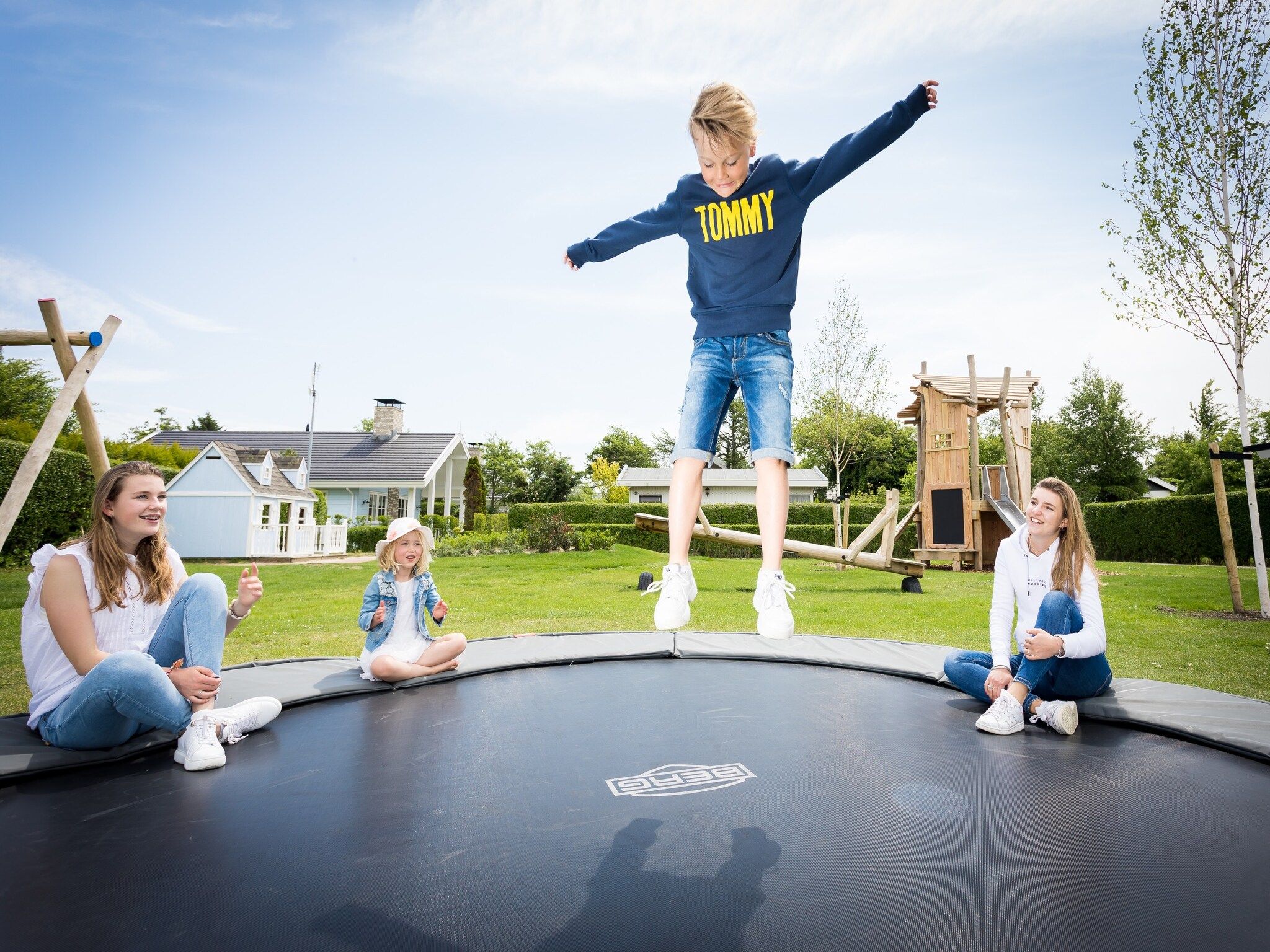 Parkfaciliteiten bij Bungalowpark de Gouden Spar 2 in Noordwijk
