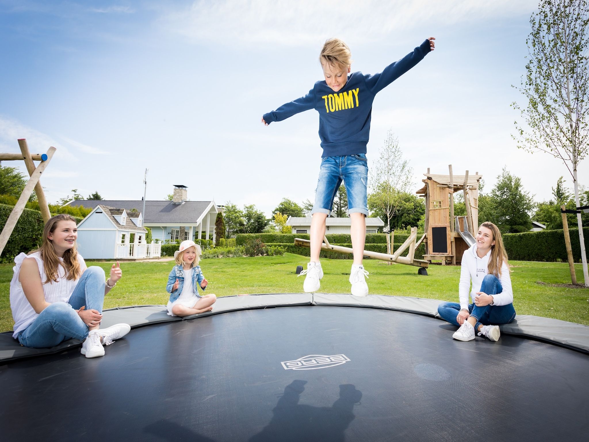 Parkfaciliteiten bij Bungalowpark de Gouden Spar 3 in Noordwijk