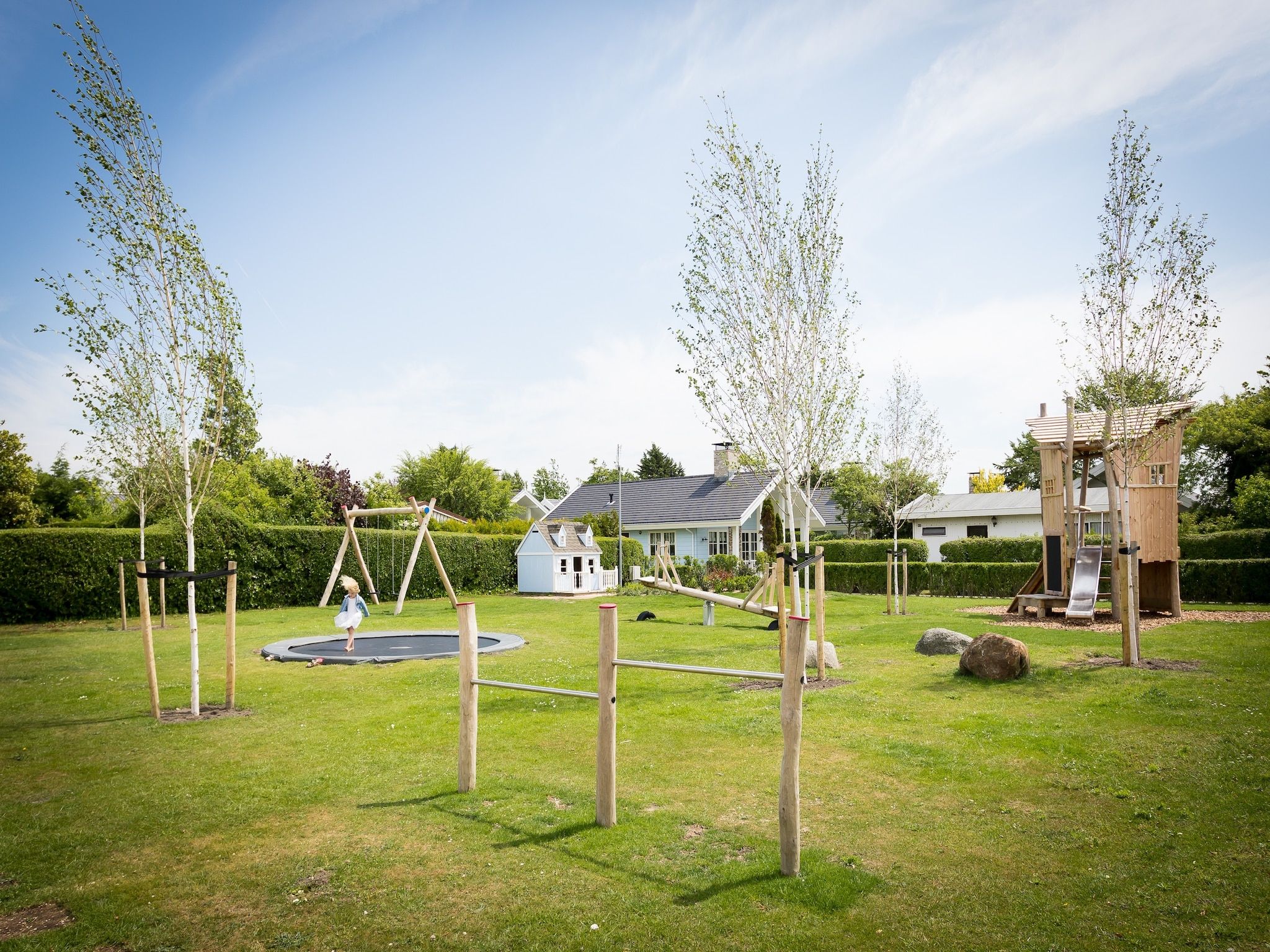 Parkfaciliteiten bij Bungalowpark de Gouden Spar 3 in Noordwijk