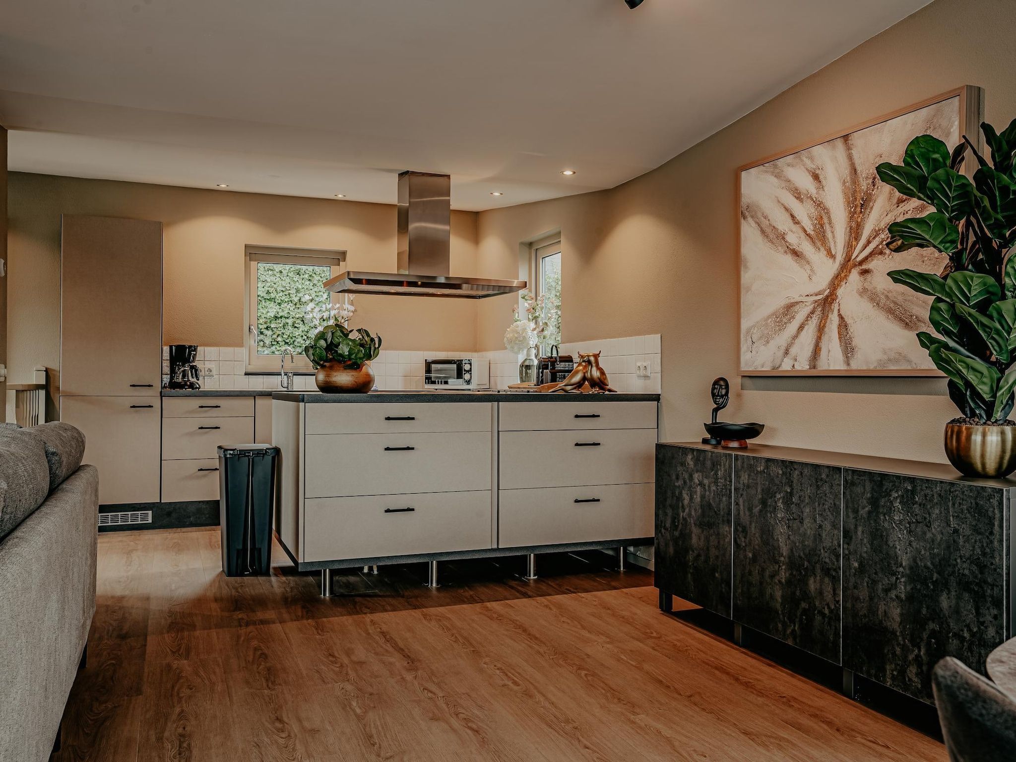 De keuken van Waterpark de Meerparel 5 in Uitgeest